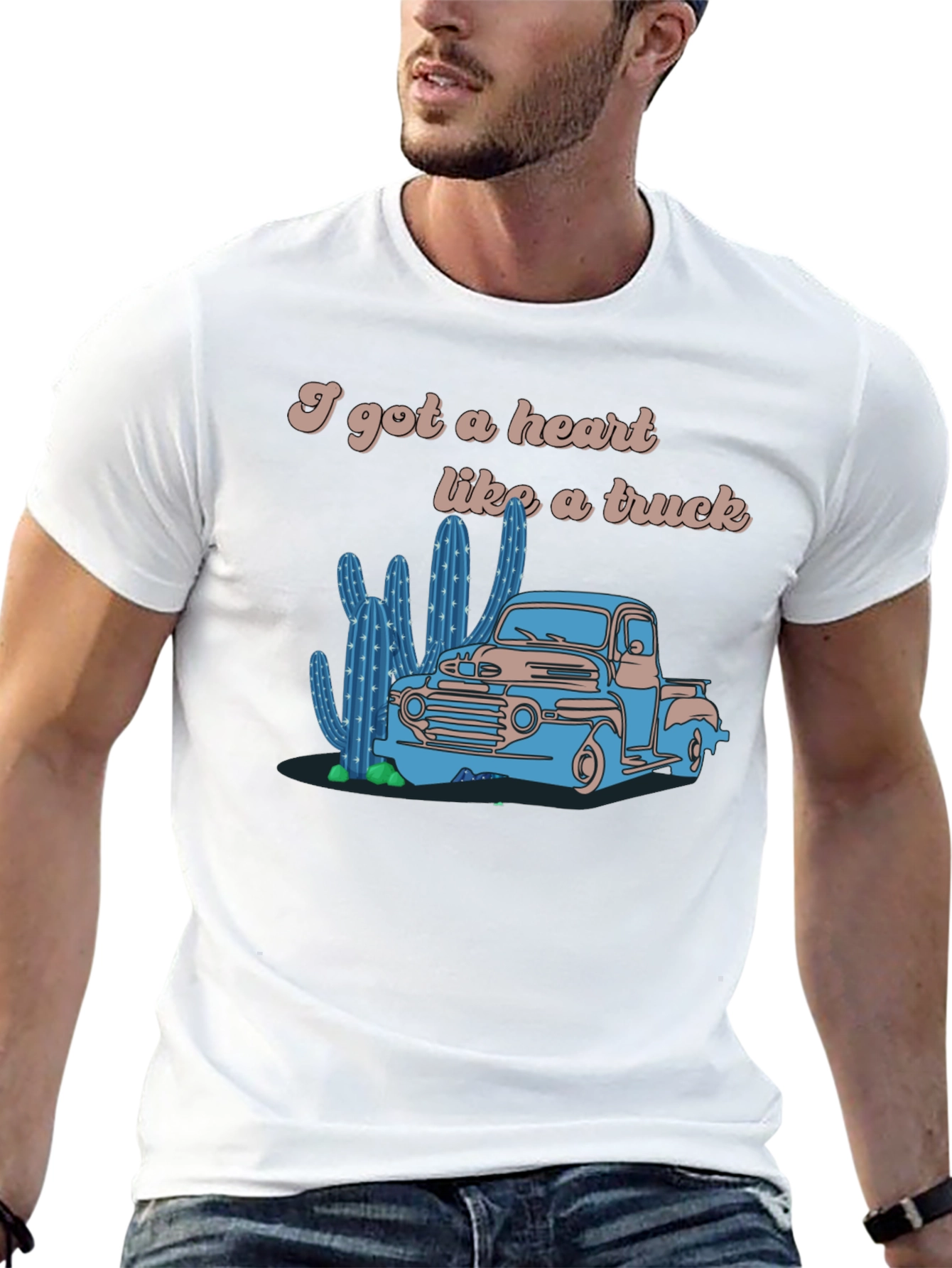 Heart Like a Truck T-Shirt - Country Style Tee