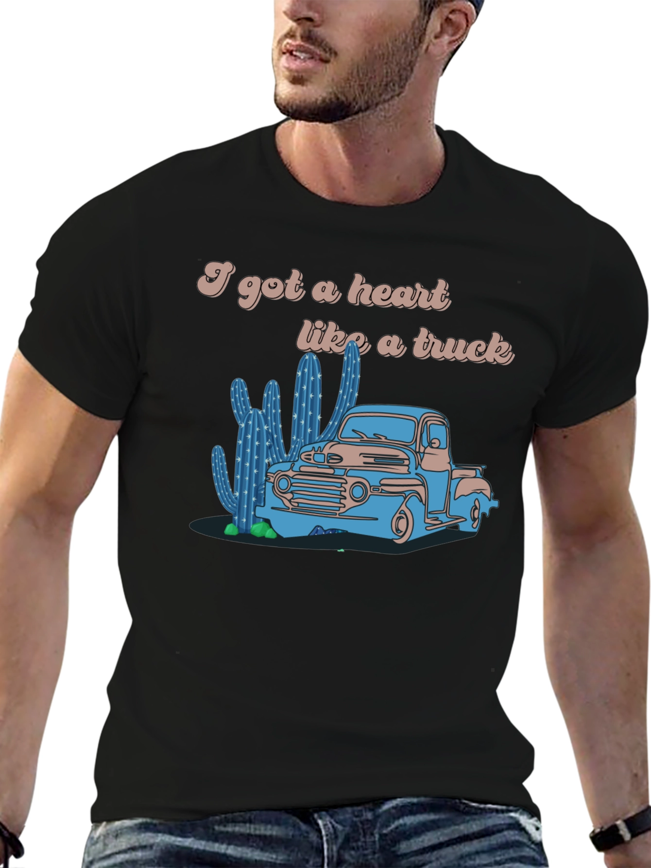 Heart Like a Truck T-Shirt - Country Style Tee