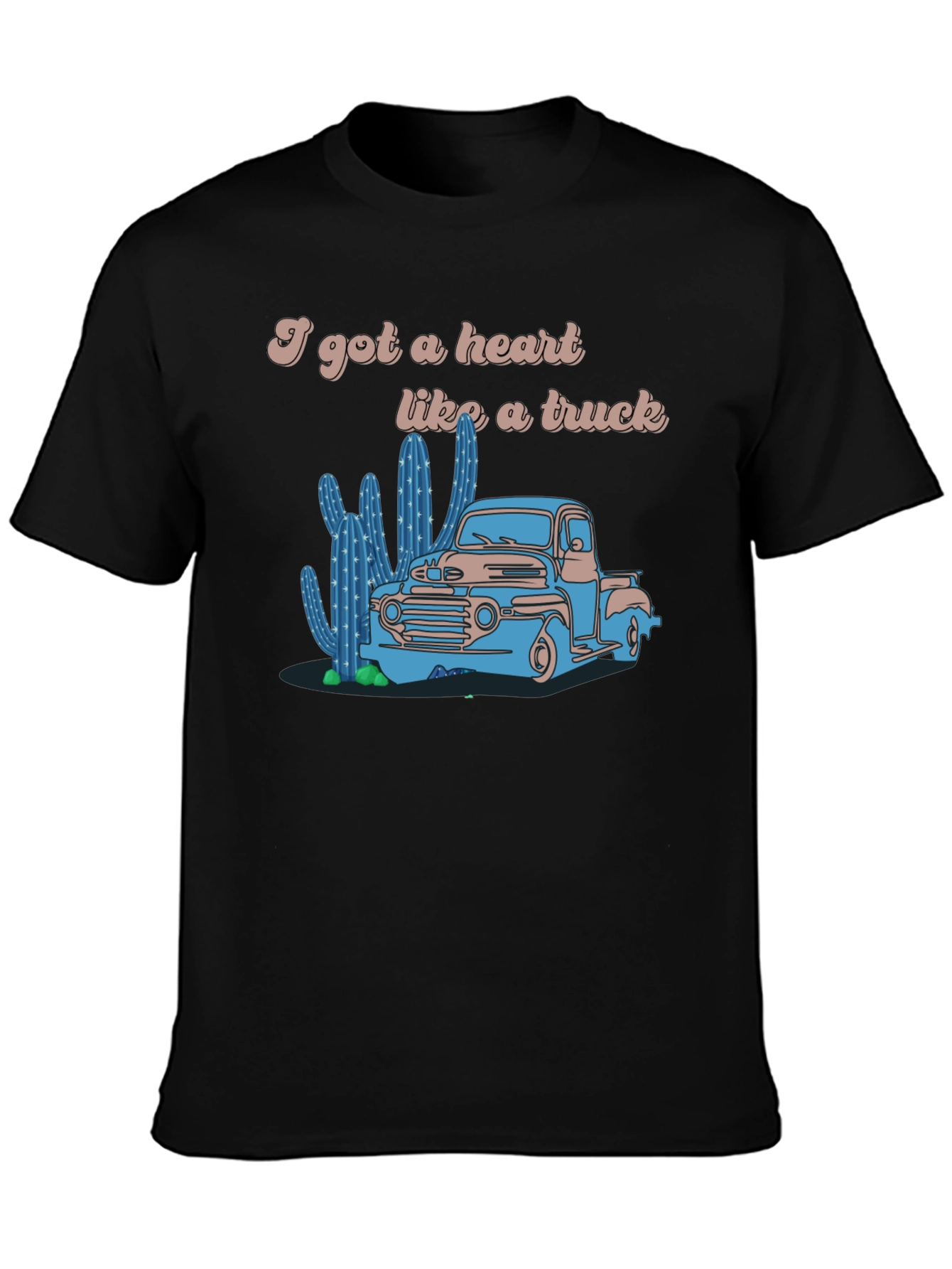 Heart Like a Truck T-Shirt - Country Style Tee
