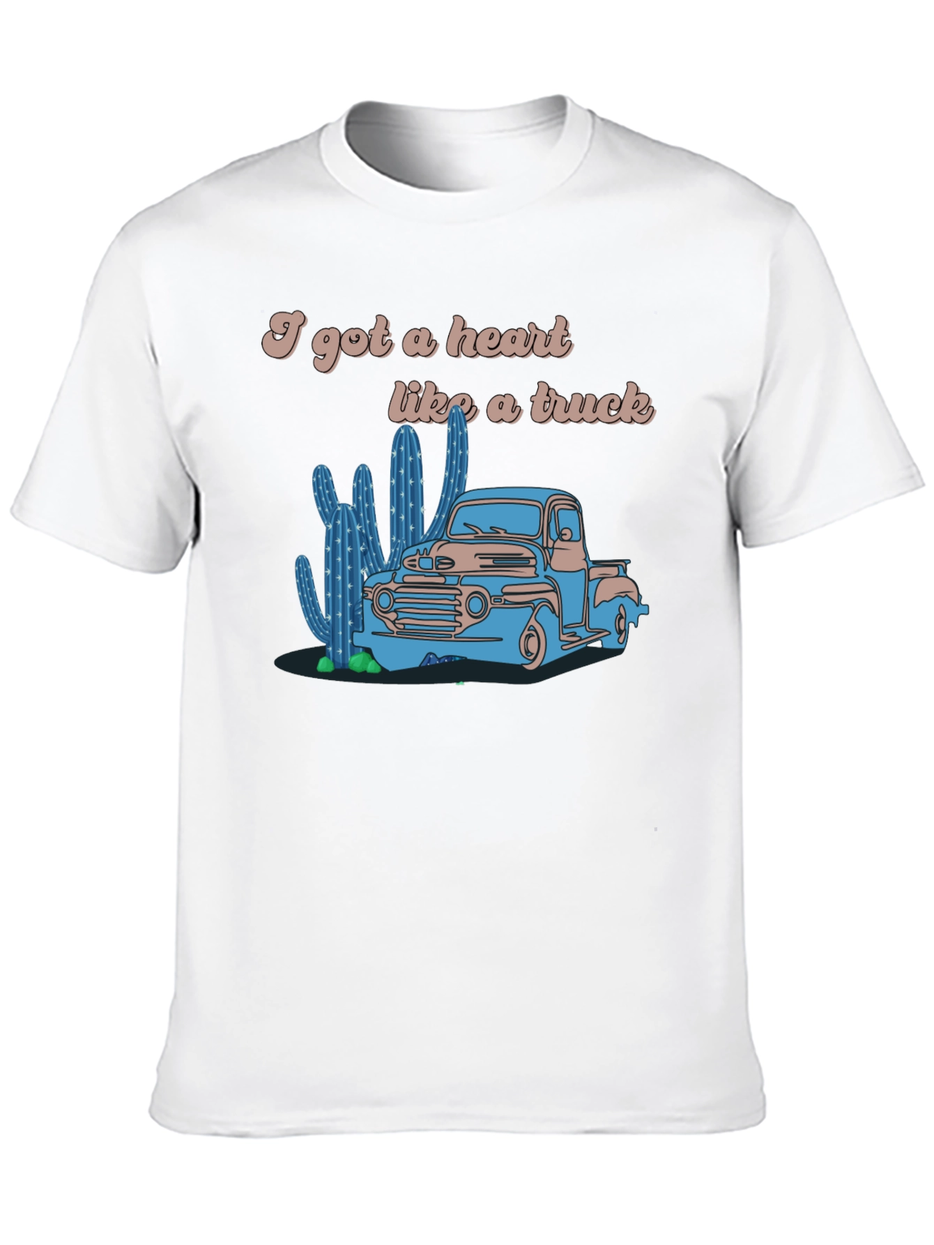 Heart Like a Truck T-Shirt - Country Style Tee