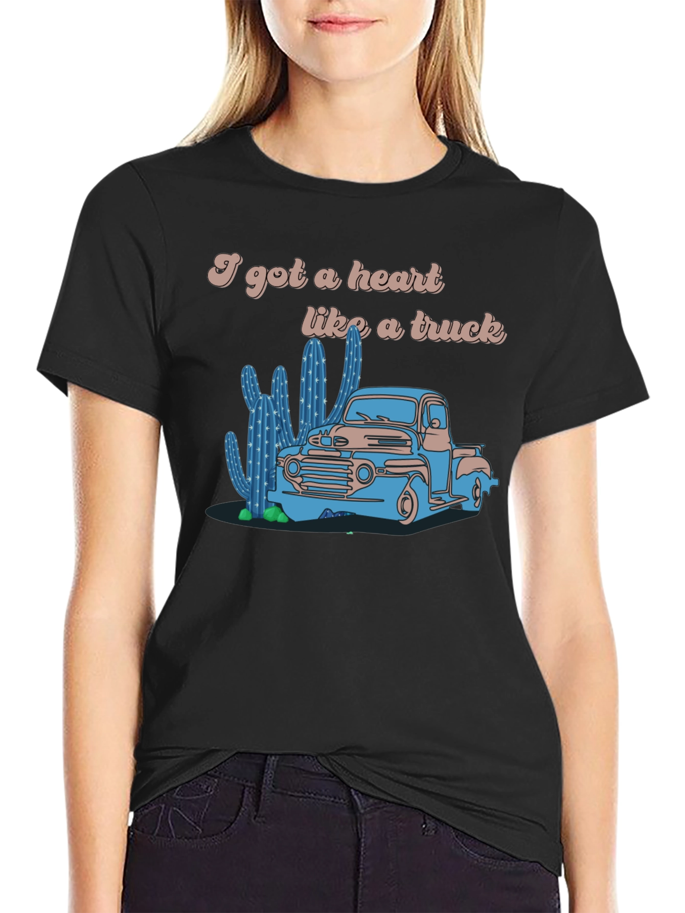 Heart Like a Truck T-Shirt - Country Style Tee