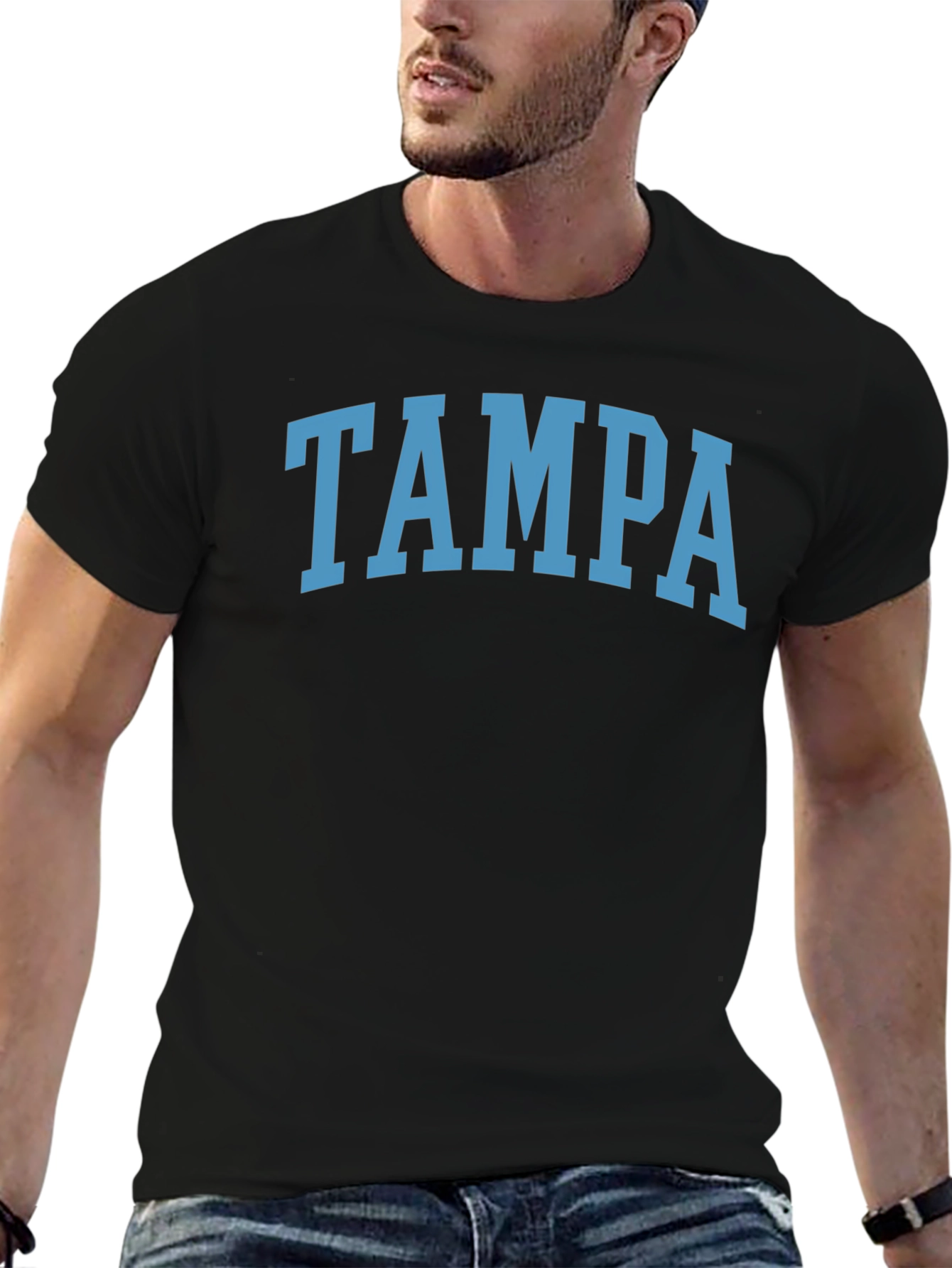 Tampa Text Graphic T-Shirt