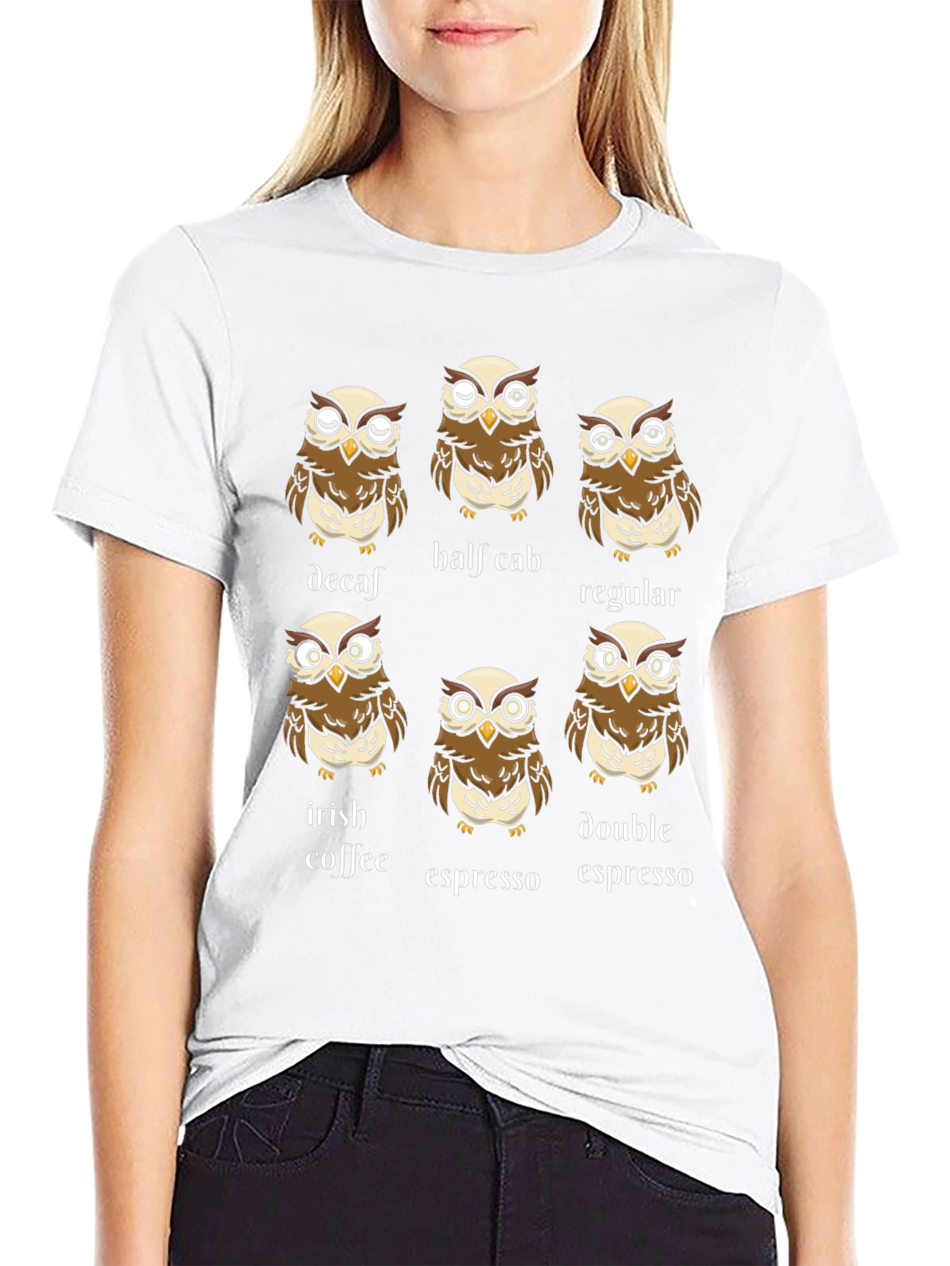 Coffee Owl T-Shirt: Espresso Decaf and More!