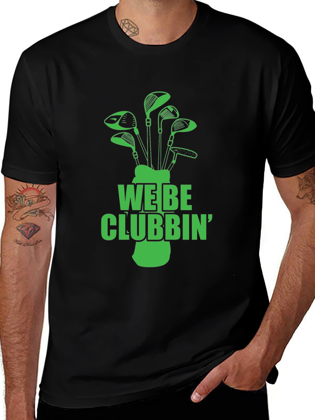 We Be Clubbin Golf T-Shirt