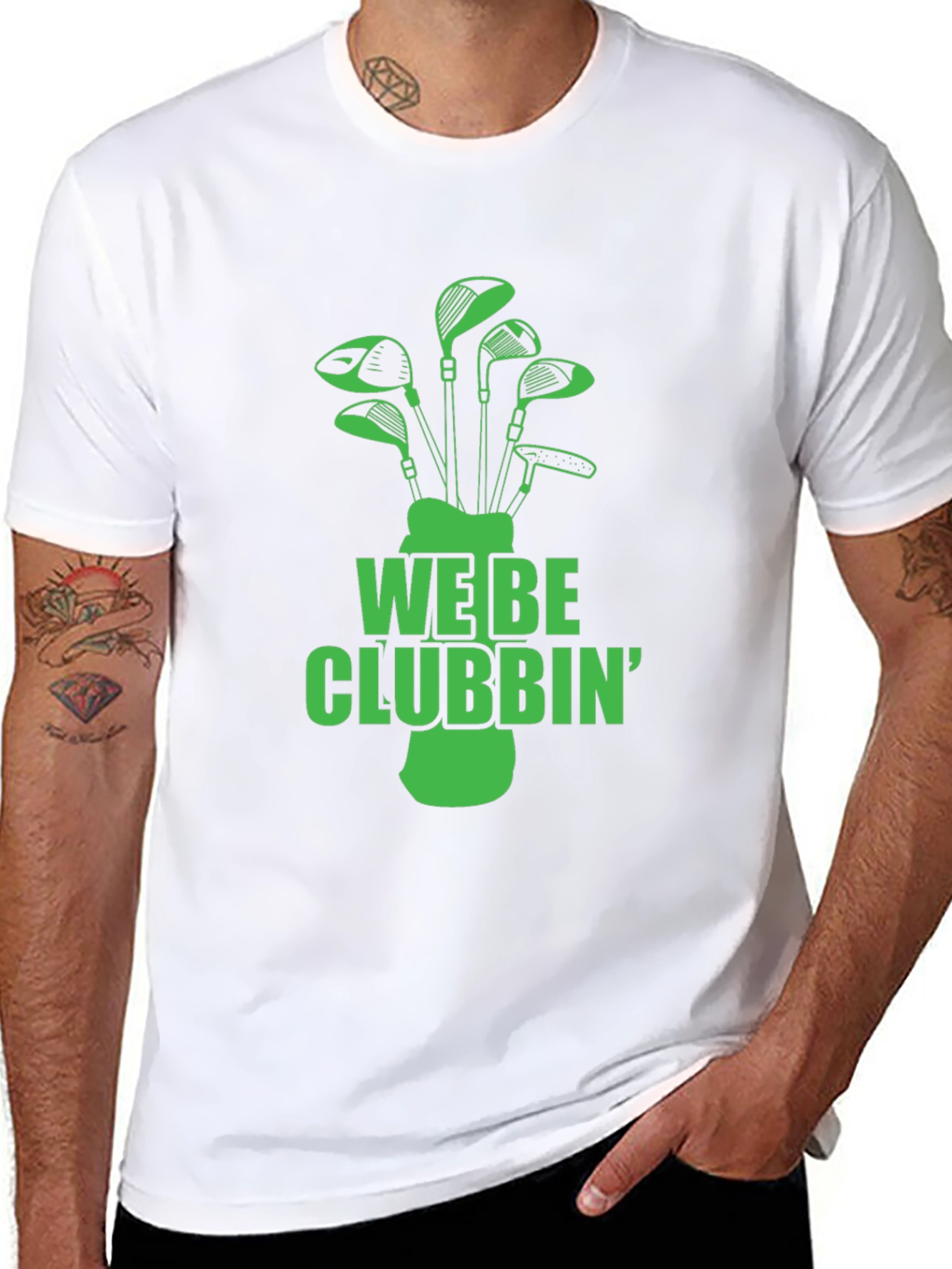 We Be Clubbin Golf T-Shirt