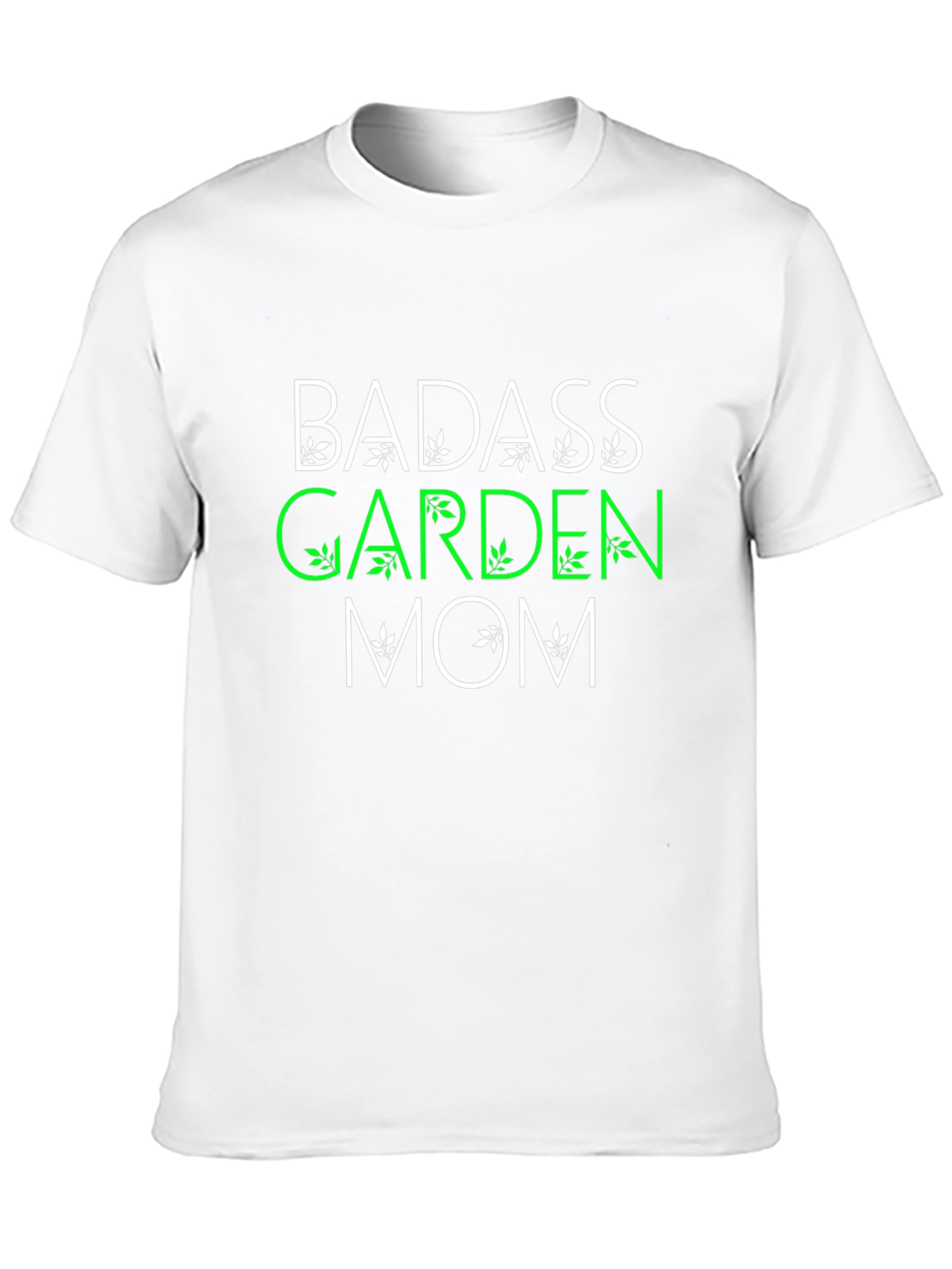 Badass Garden Mom Graphic T-Shirt