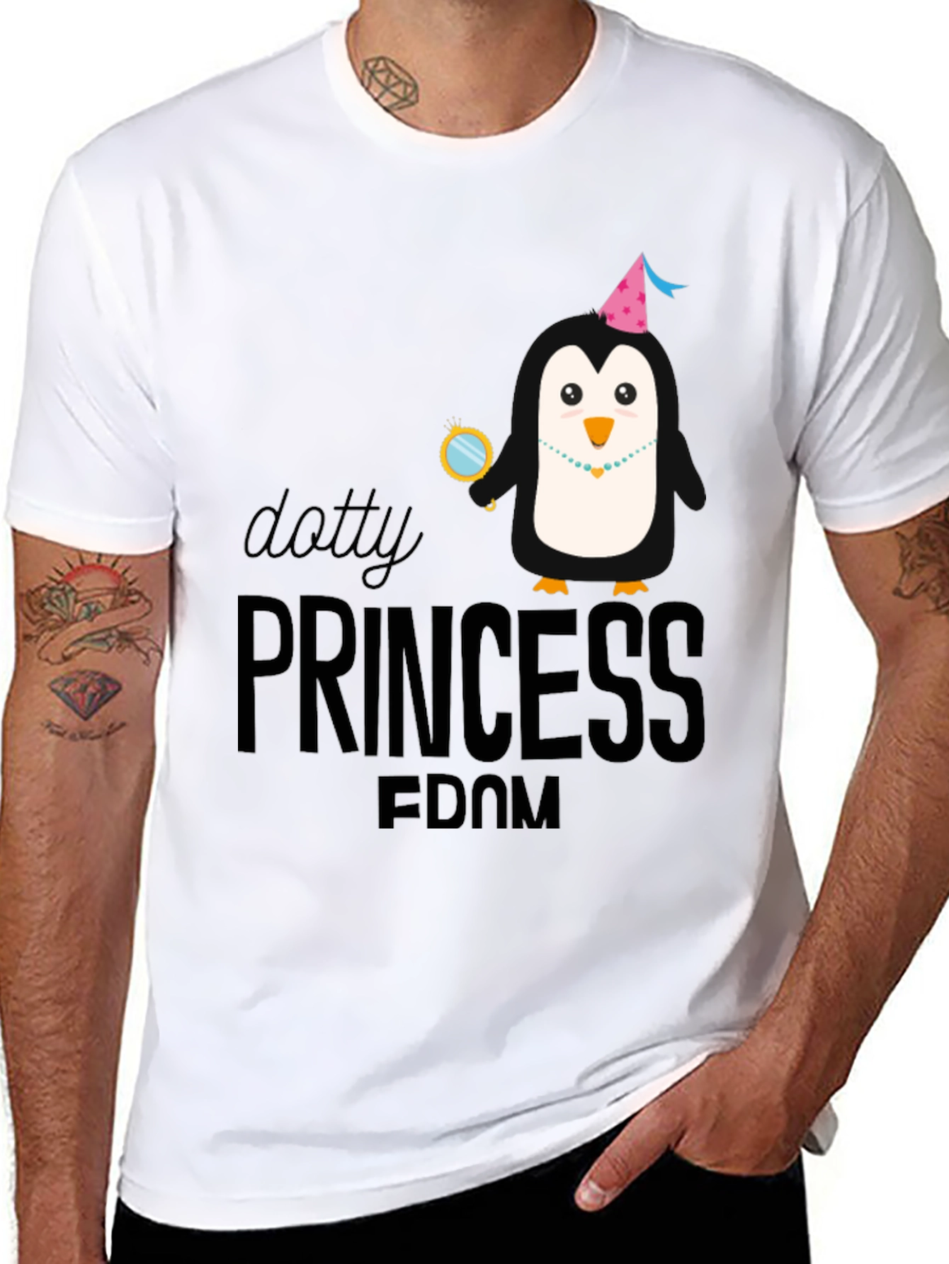 Dotty Princess FDOM T-Shirt: Penguin Party!