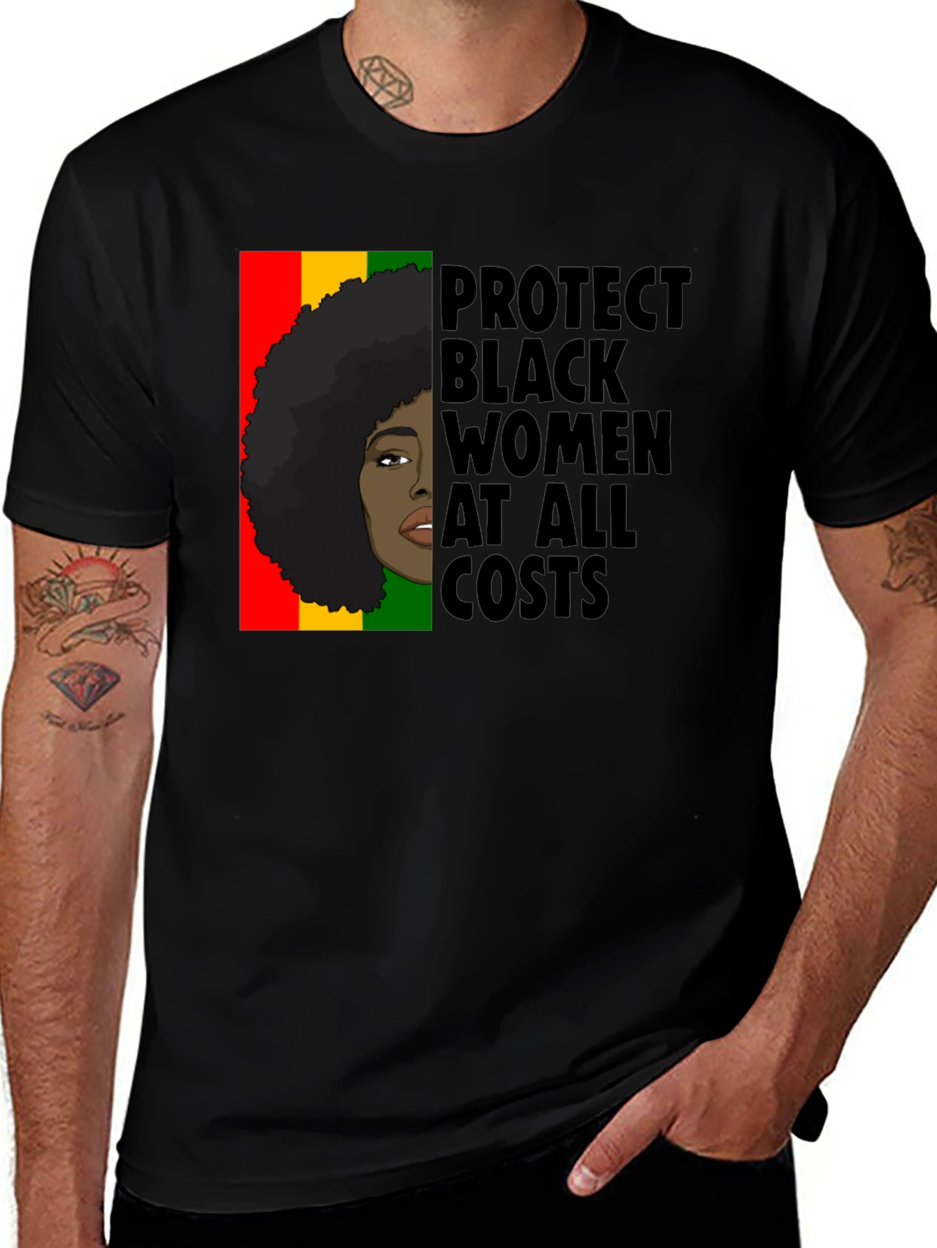 Protect Black Women at All Costs Graphic Tee