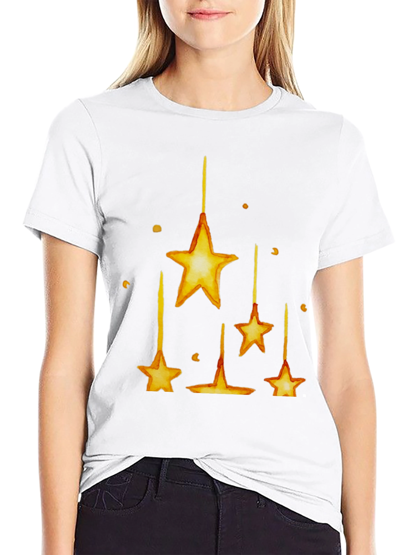 Starry Night T-Shirt - Black
