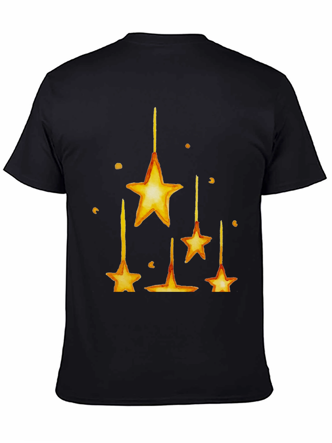 Starry Night T-Shirt - Black