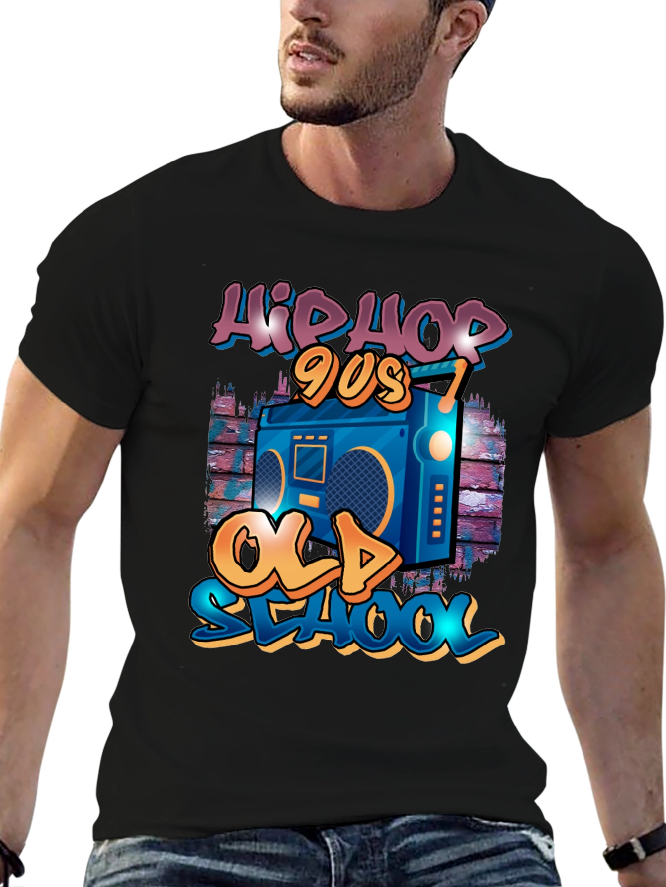 Hip Hop 90s Old School Graphic Tee