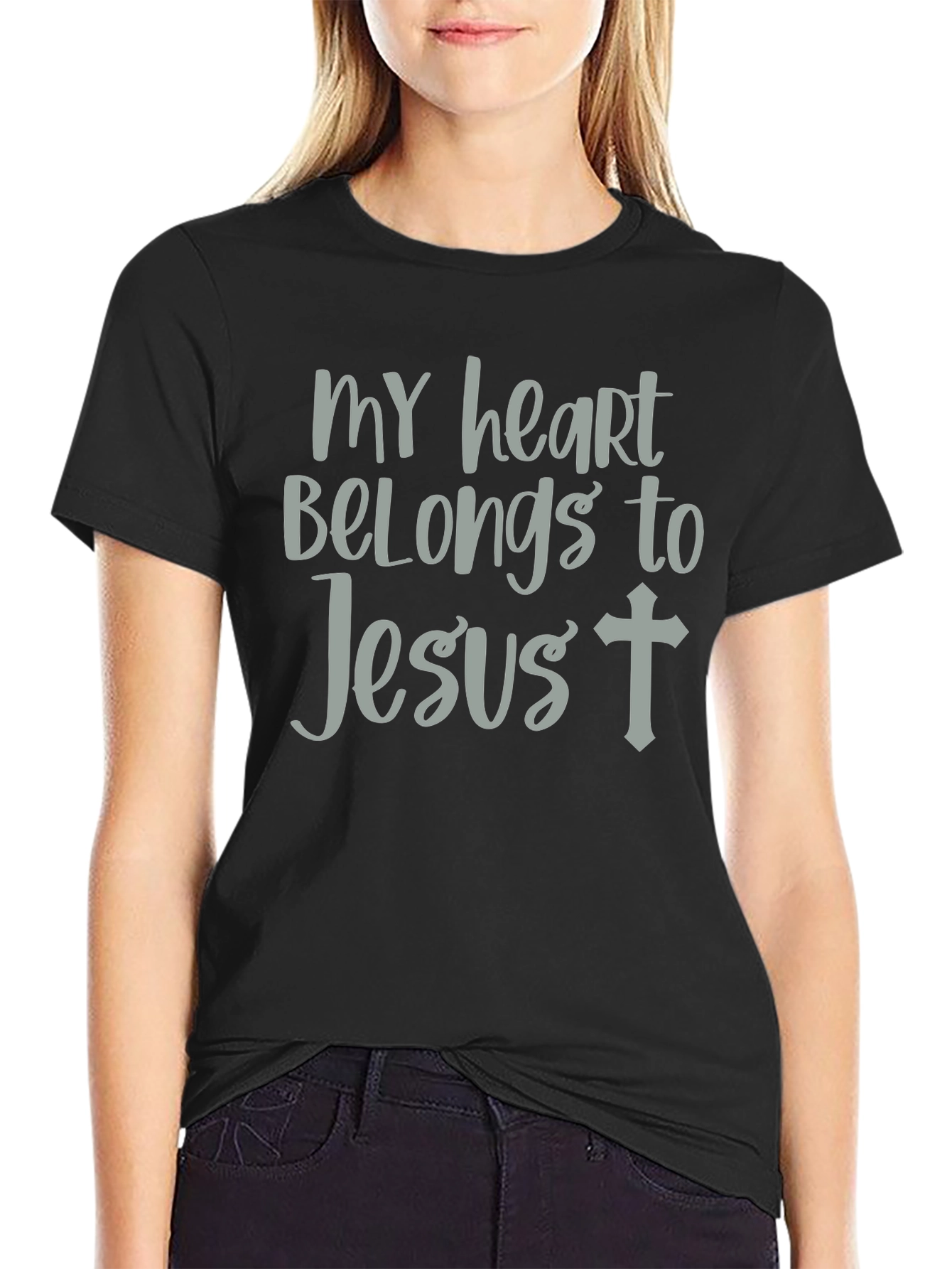 My Heart Belongs to Jesus Graphic T-Shirt