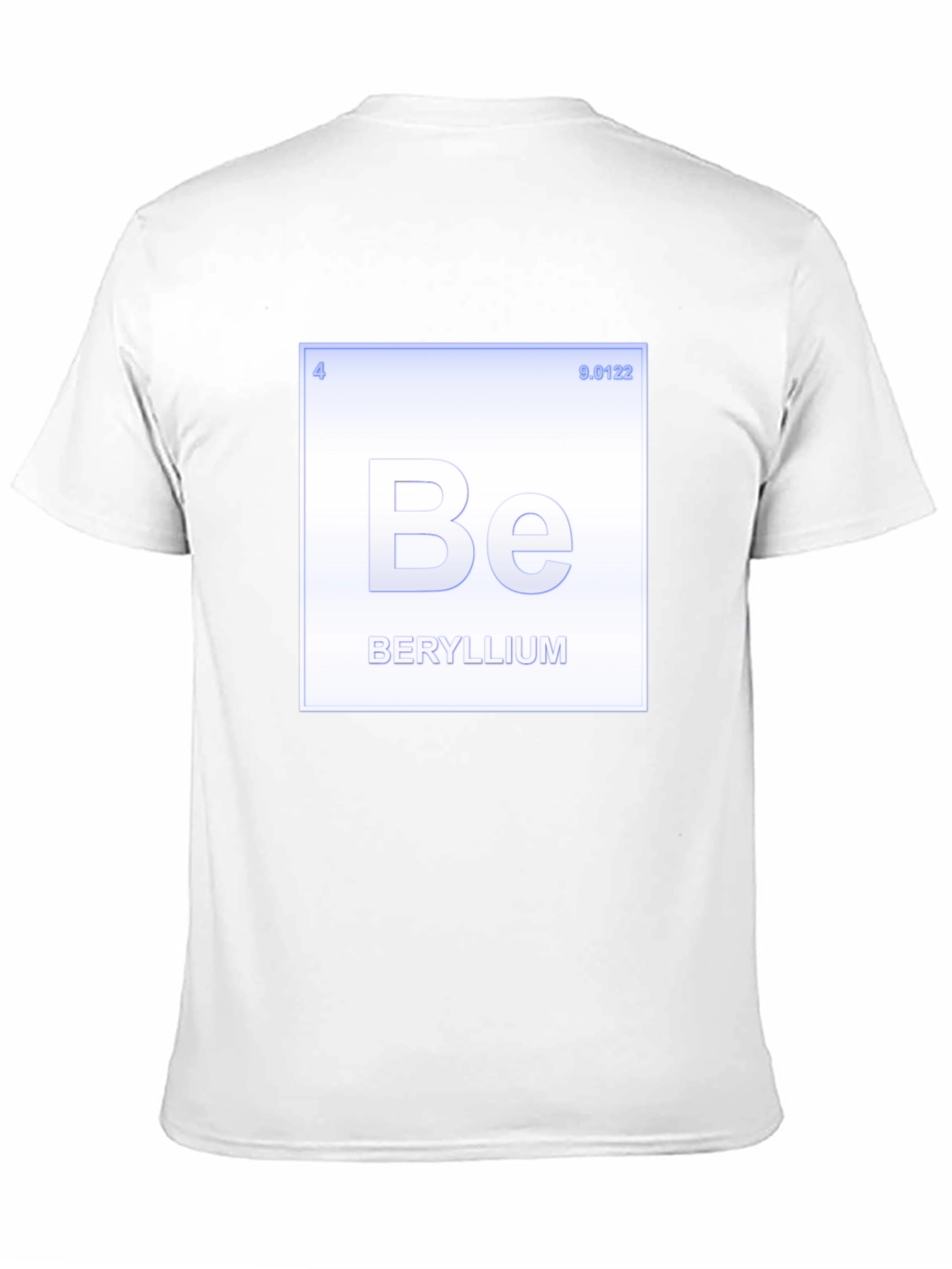Beryllium Periodic Table Element T-Shirt - Chemistry Tee