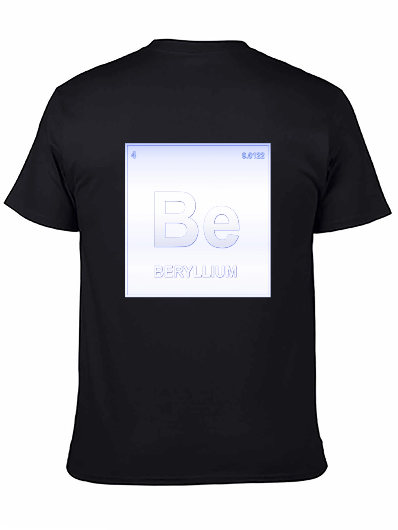 Beryllium Periodic Table Element T-Shirt - Chemistry Tee