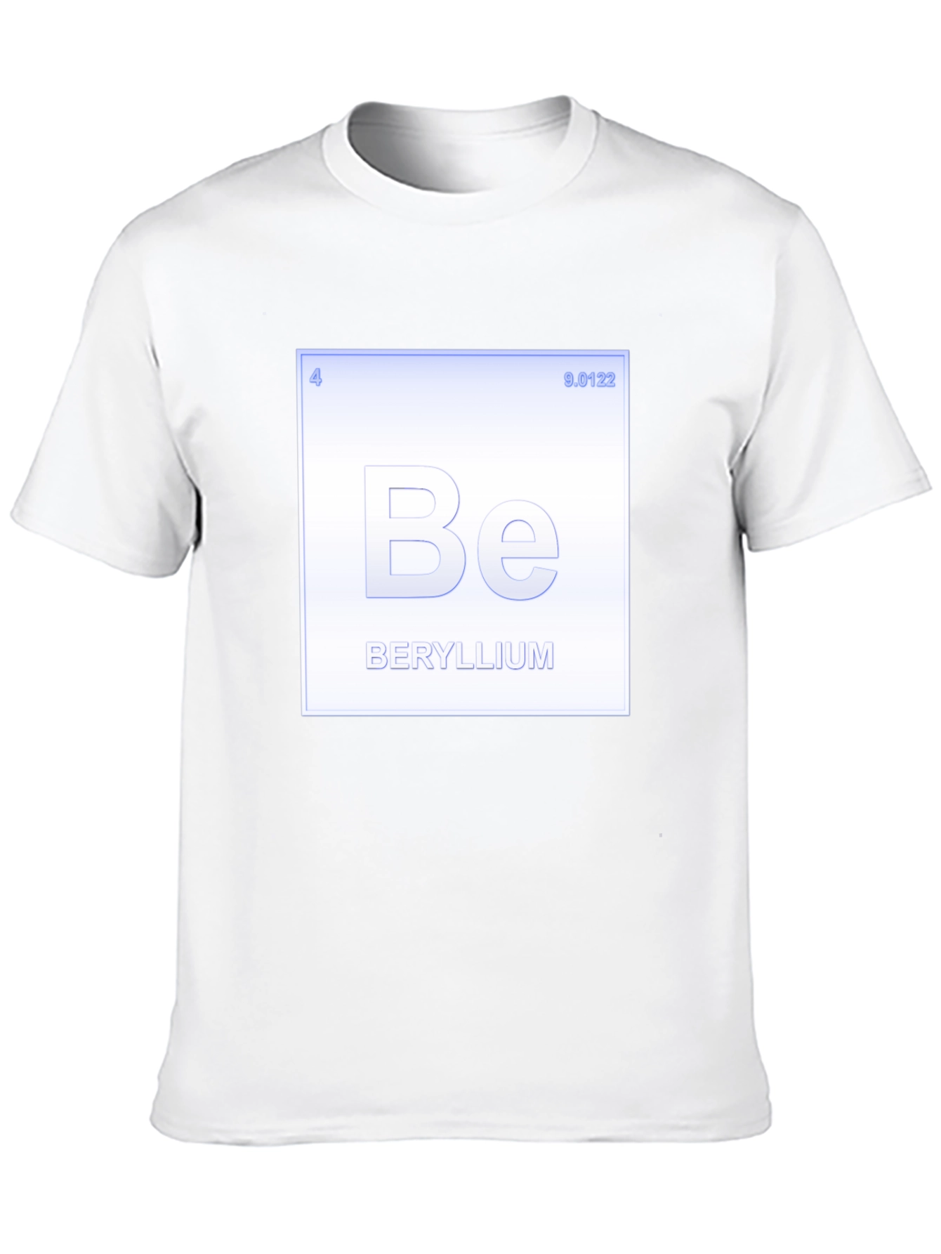 Beryllium Periodic Table Element T-Shirt - Chemistry Tee