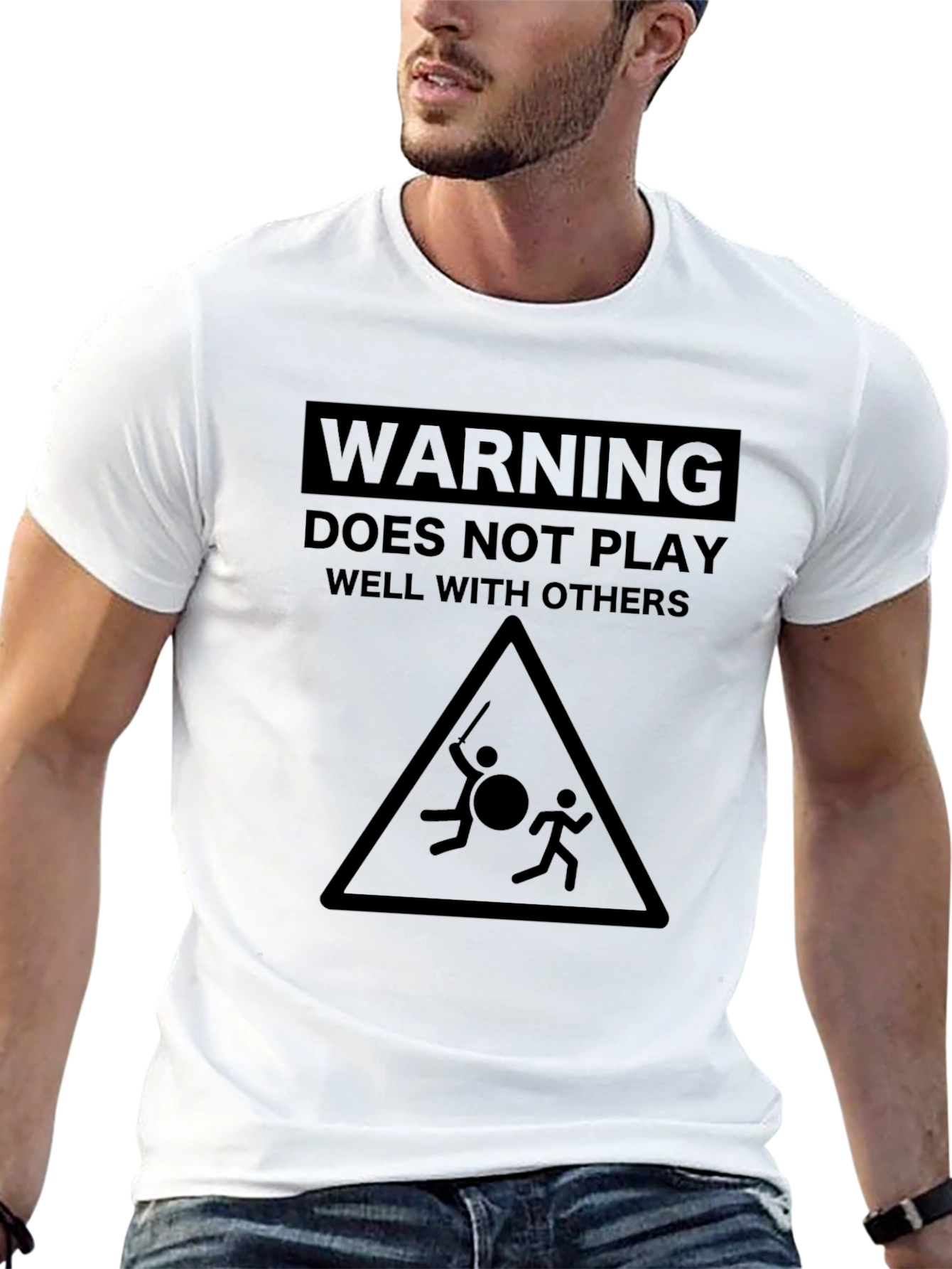 Warning: Does Not Play Well With Others T-Shirt