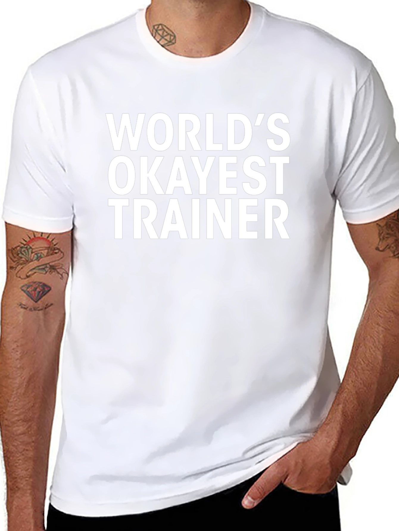 Worlds Okayest Trainer T-Shirt