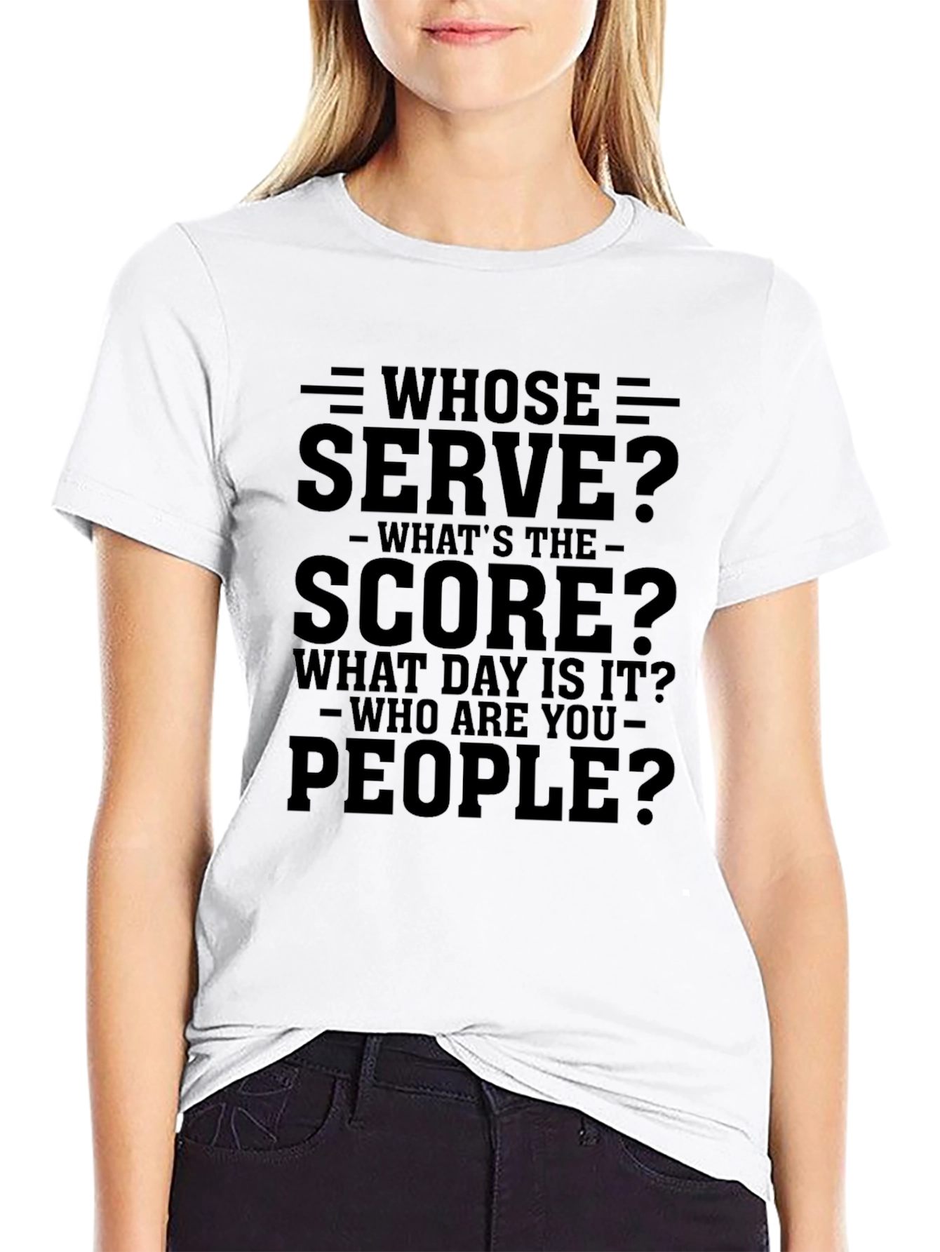 Whose Serve? Graphic T-Shirt