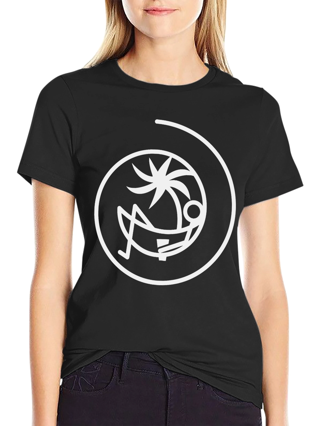 Chill Day T-Shirt: Palm Tree Lounger Design