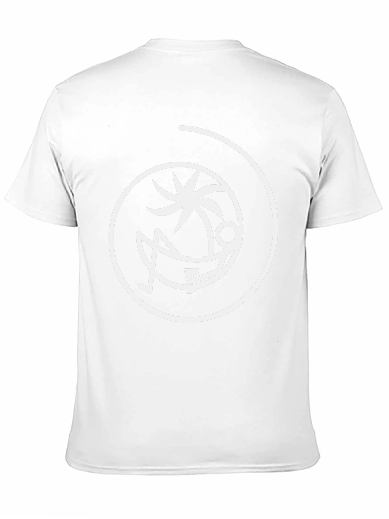 Chill Day T-Shirt: Palm Tree Lounger Design