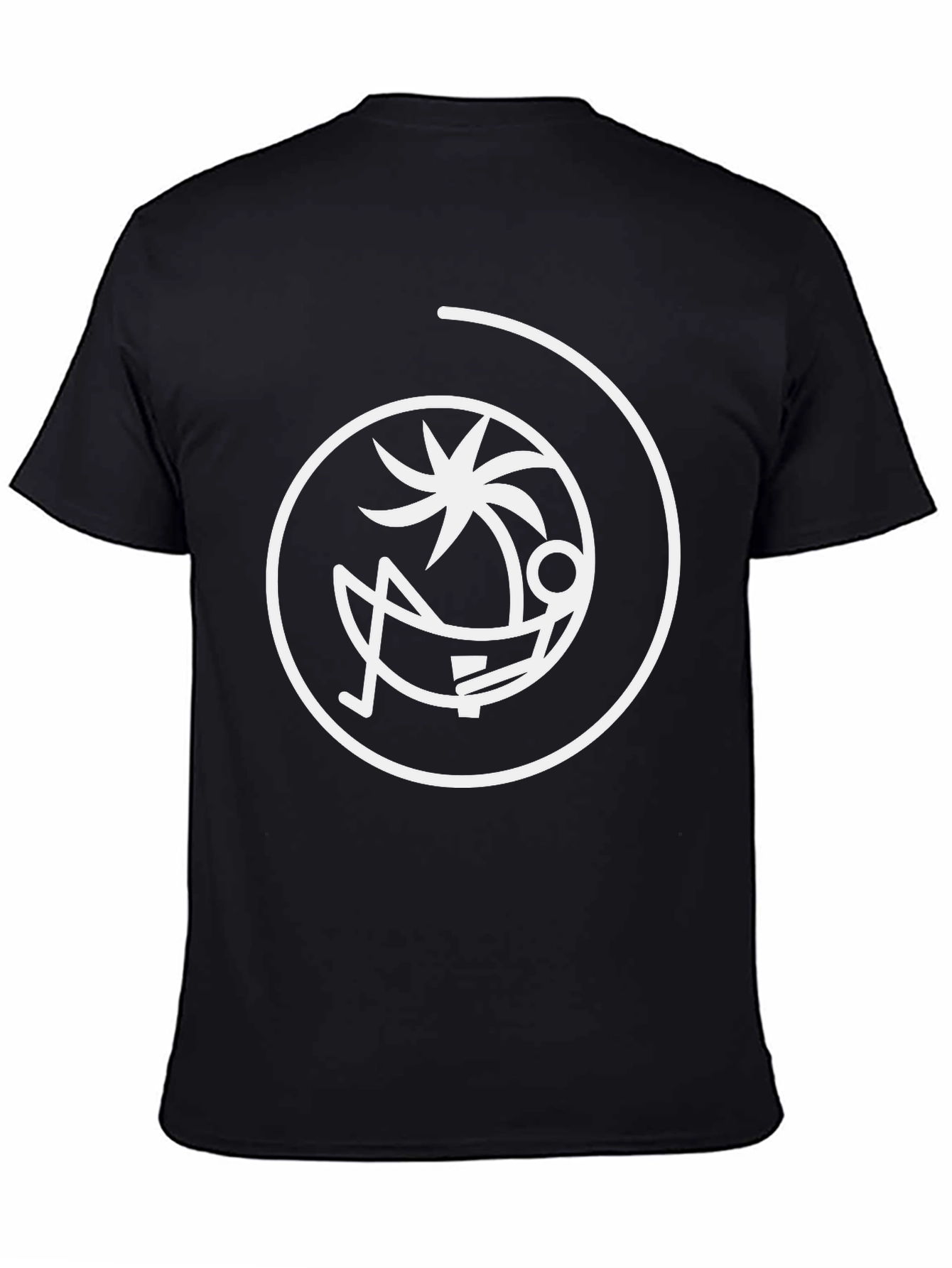 Chill Day T-Shirt: Palm Tree Lounger Design