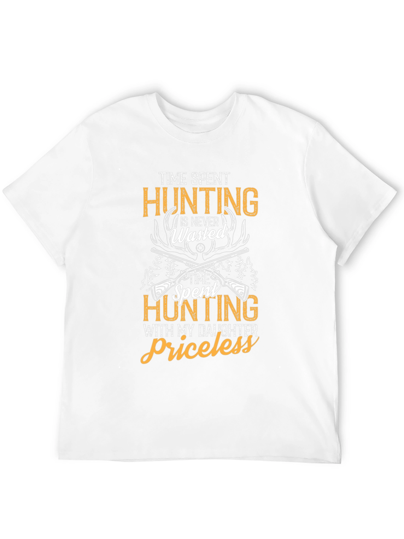 Hunting with Daughter Graphic Tee - Black