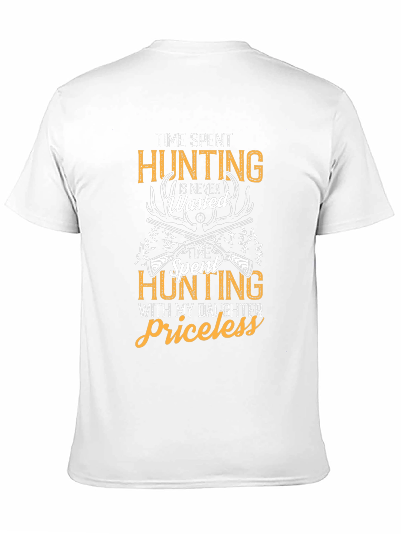 Hunting with Daughter Graphic Tee - Black