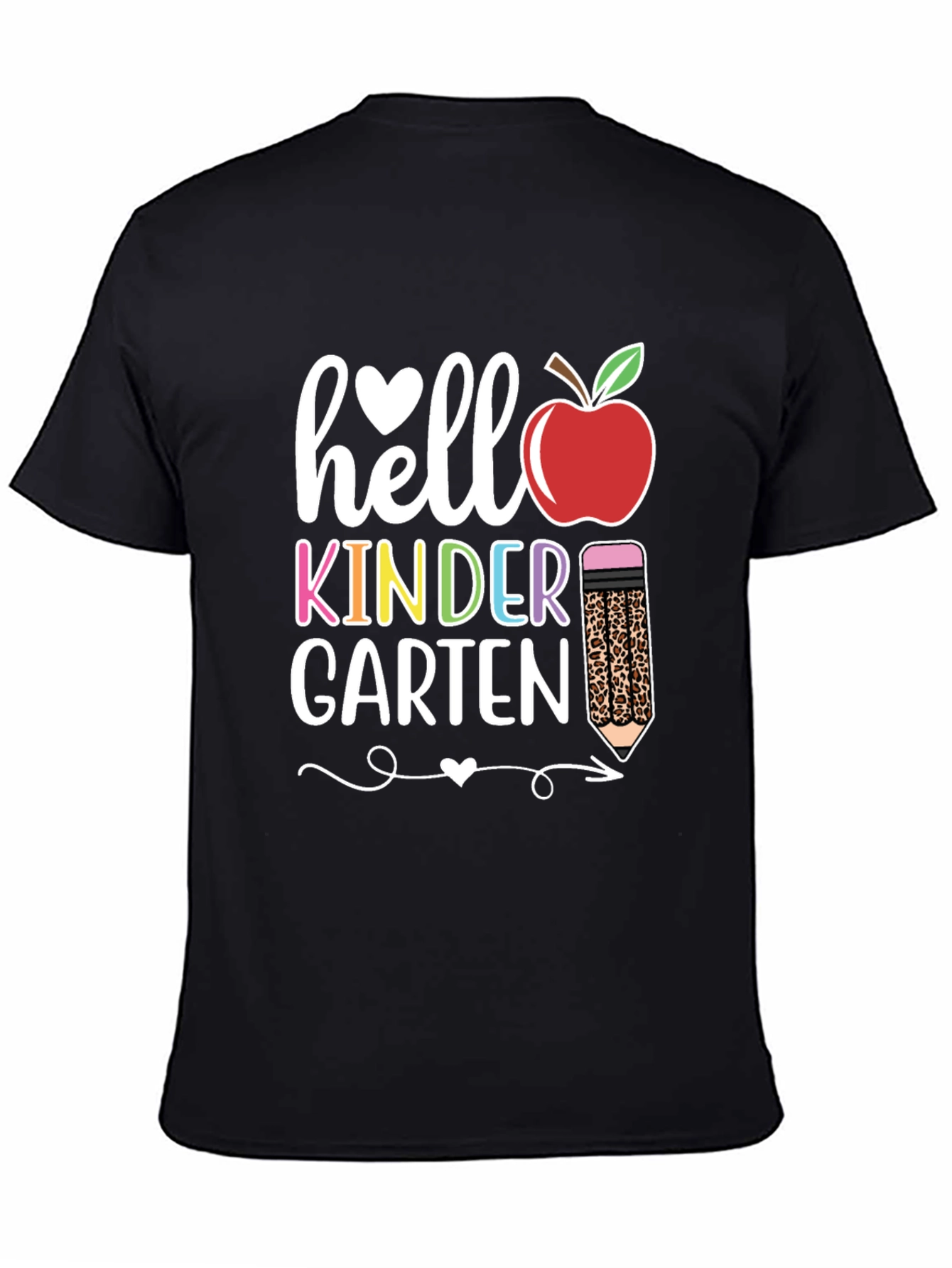 Hello Kindergarten T-Shirt Back to School Teacher