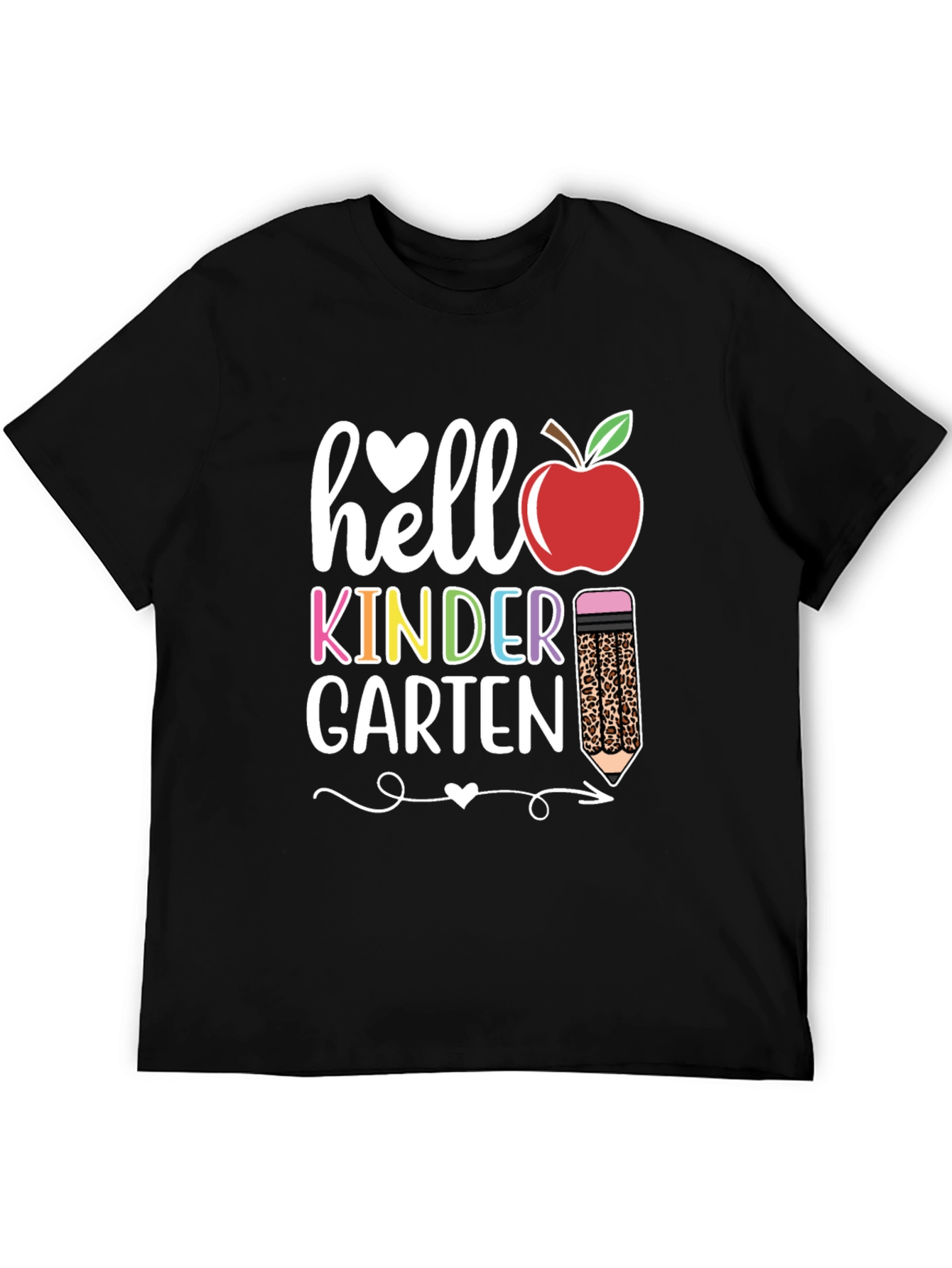Hello Kindergarten T-Shirt Back to School Teacher