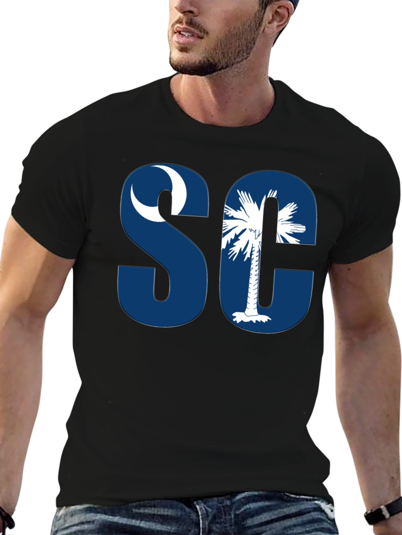 South Carolina State Pride Black T-Shirt
