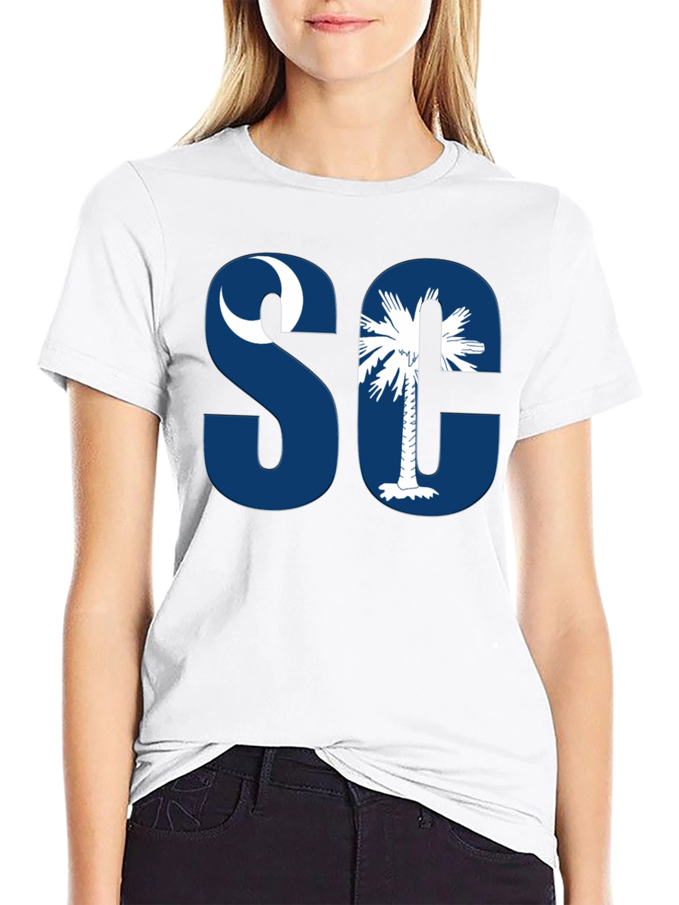 South Carolina State Pride Black T-Shirt