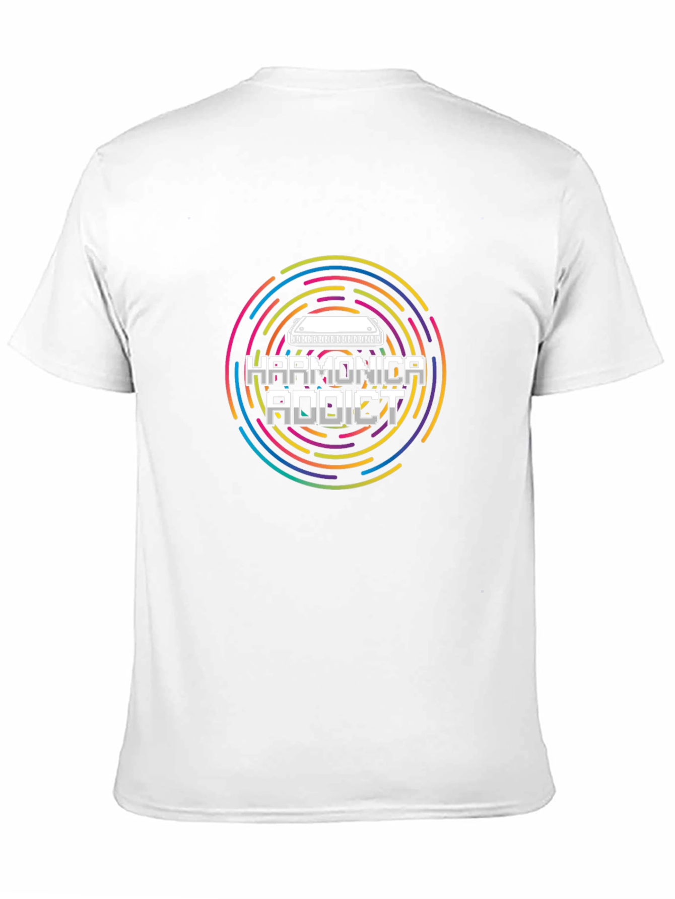 Harmonica Addict Tee - Music Lover Gift