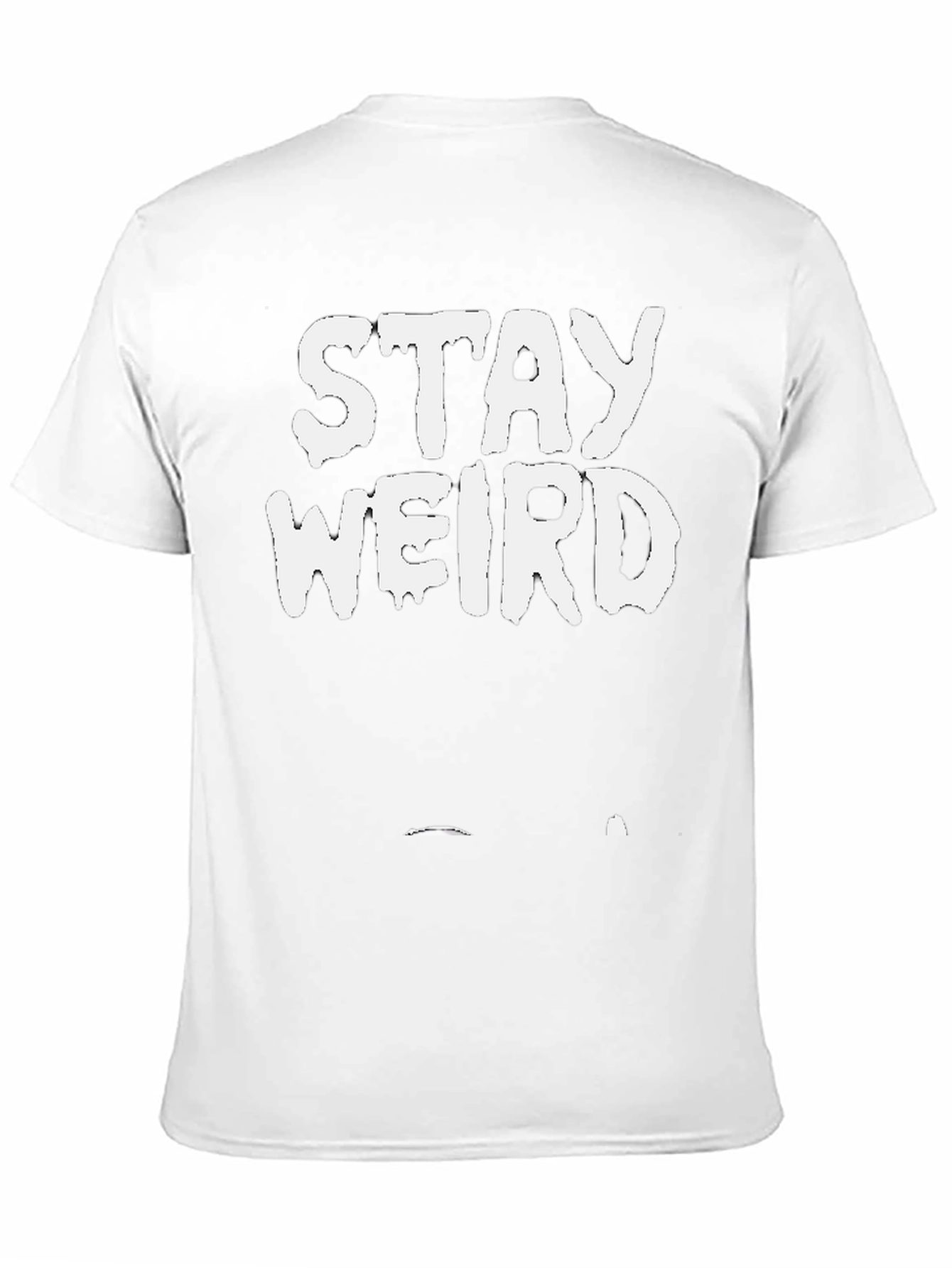 Stay Weird Black Graphic Tee