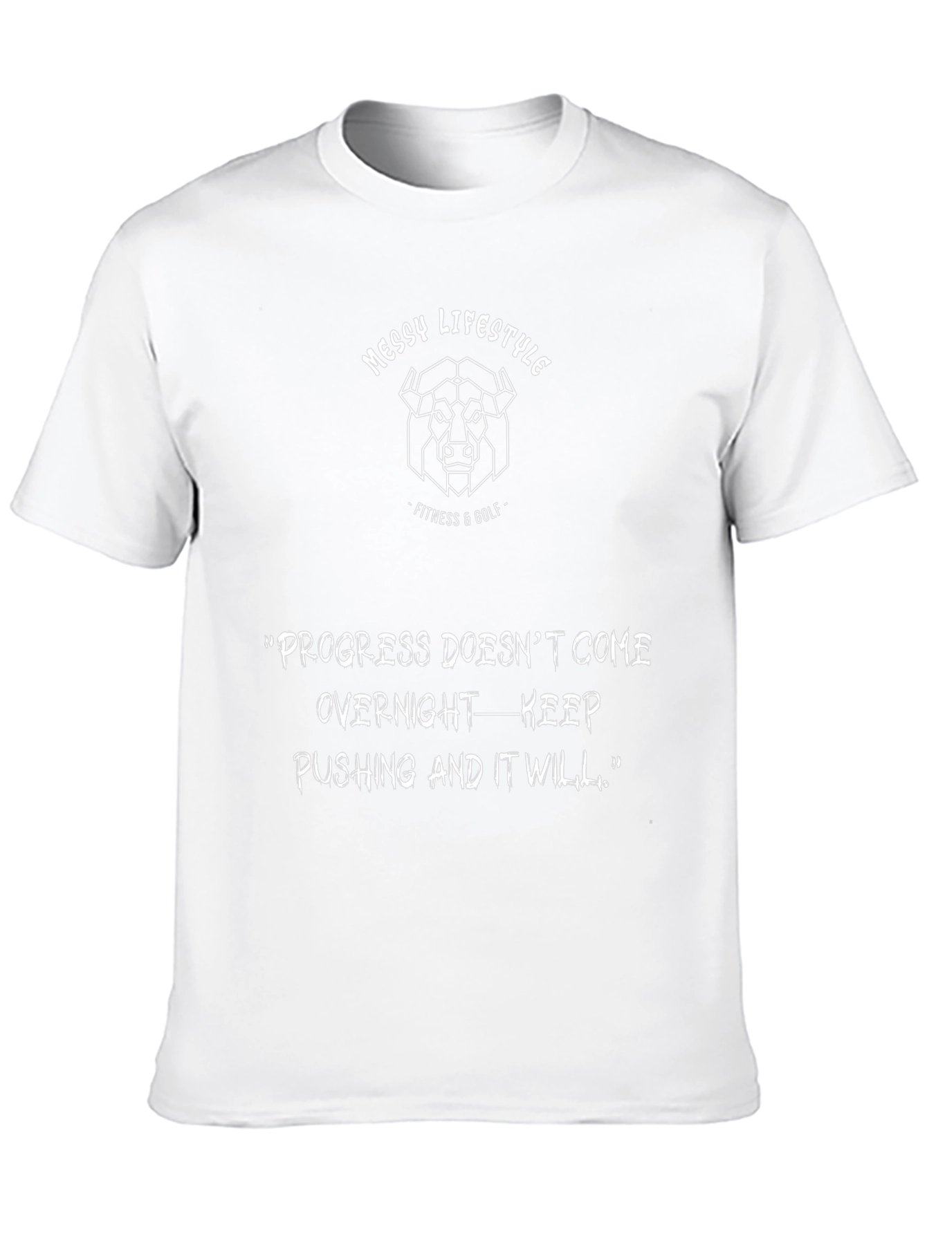 Messy Lifestyle Fitness & Golf Graphic Tee