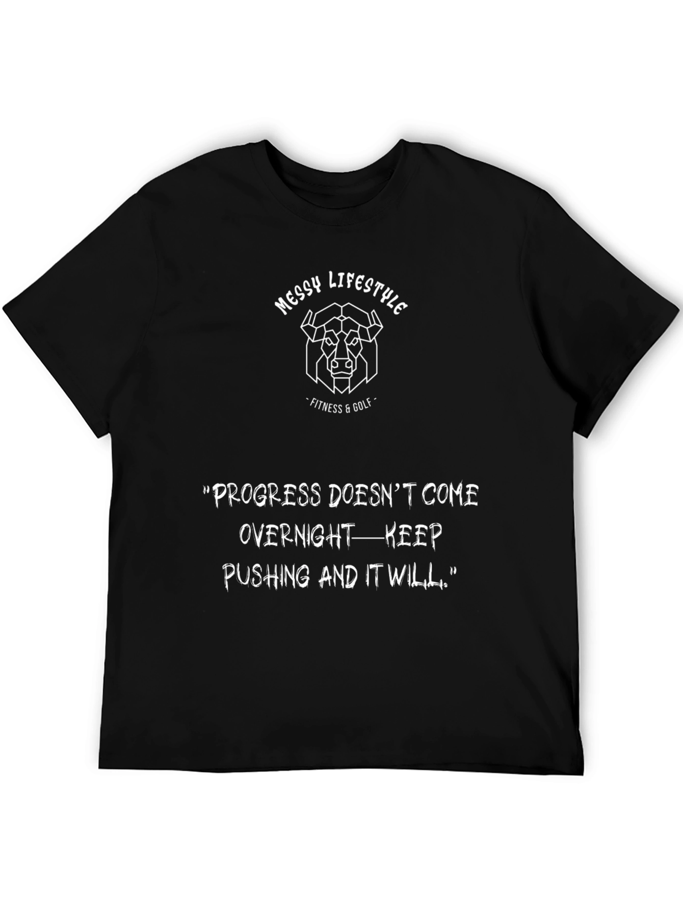 Messy Lifestyle Fitness & Golf Graphic Tee