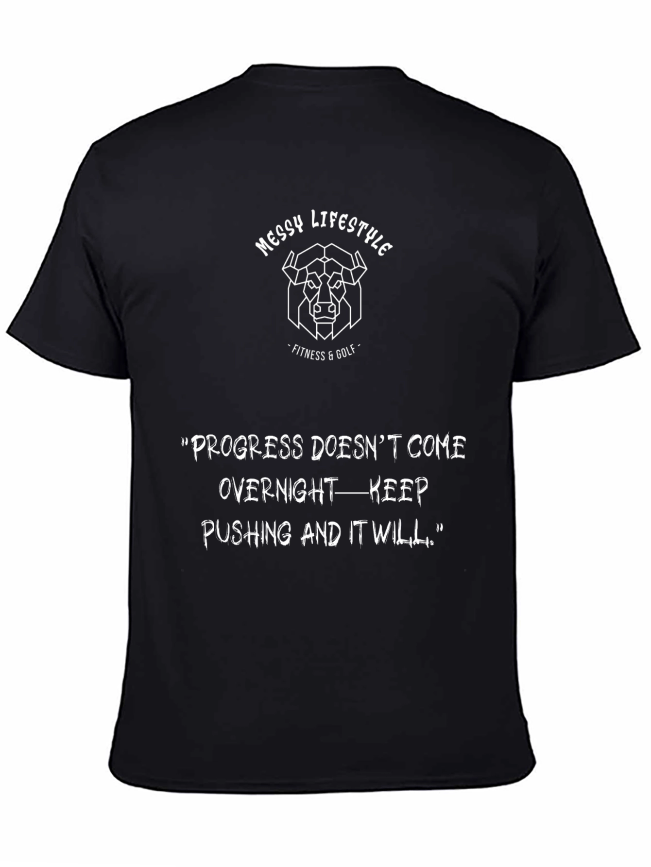 Messy Lifestyle Fitness & Golf Graphic Tee