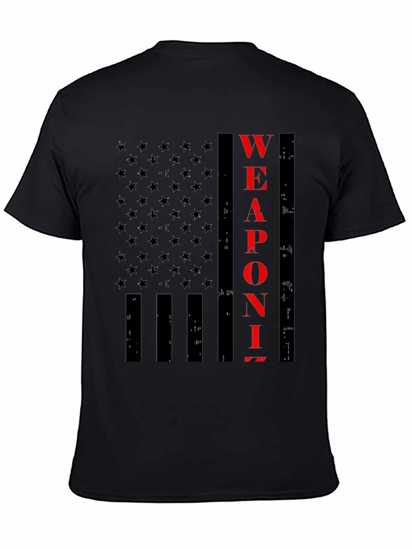 Weaponize Flag Graphic T-Shirt - Black