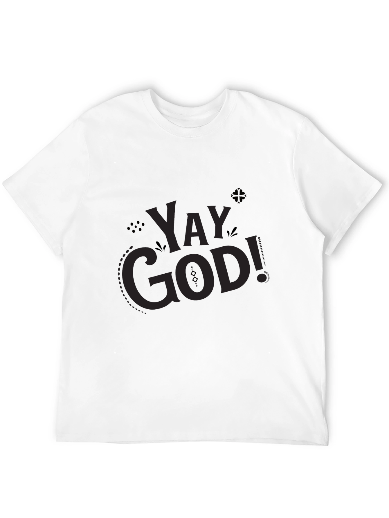 Yay God! Black T-Shirt