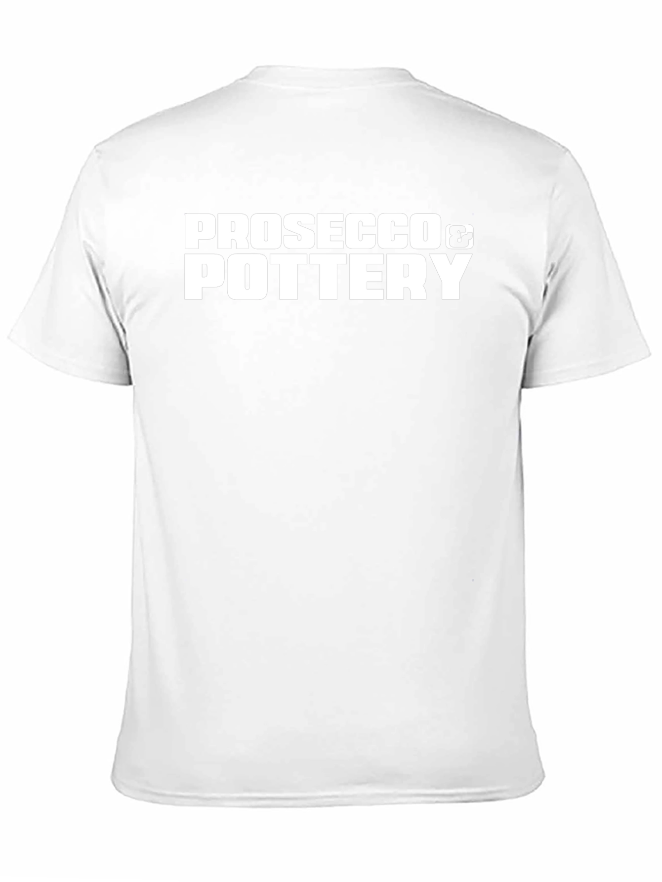 Prosecco & Pottery Black T-Shirt