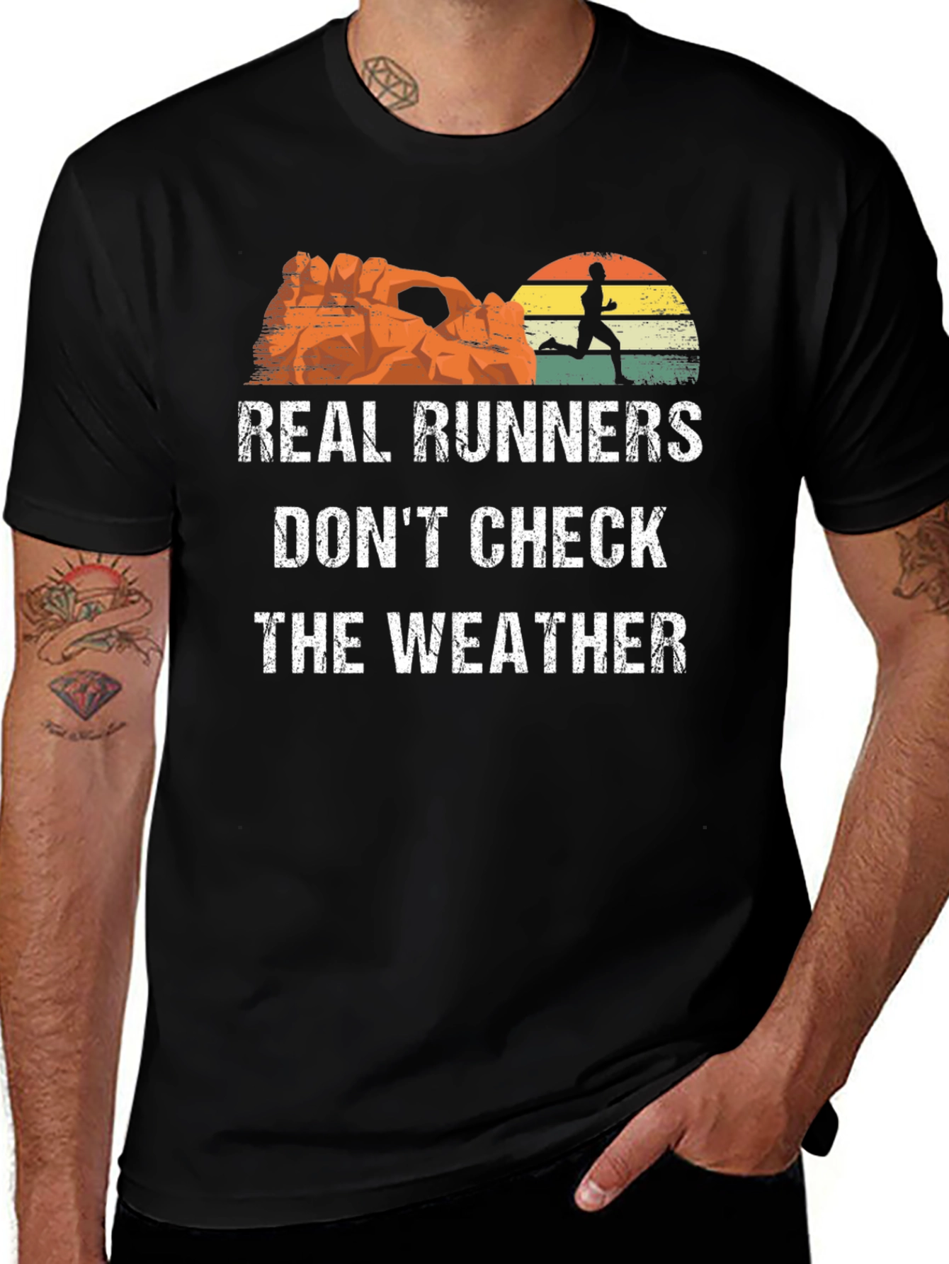 Real Runners Graphic T-Shirt