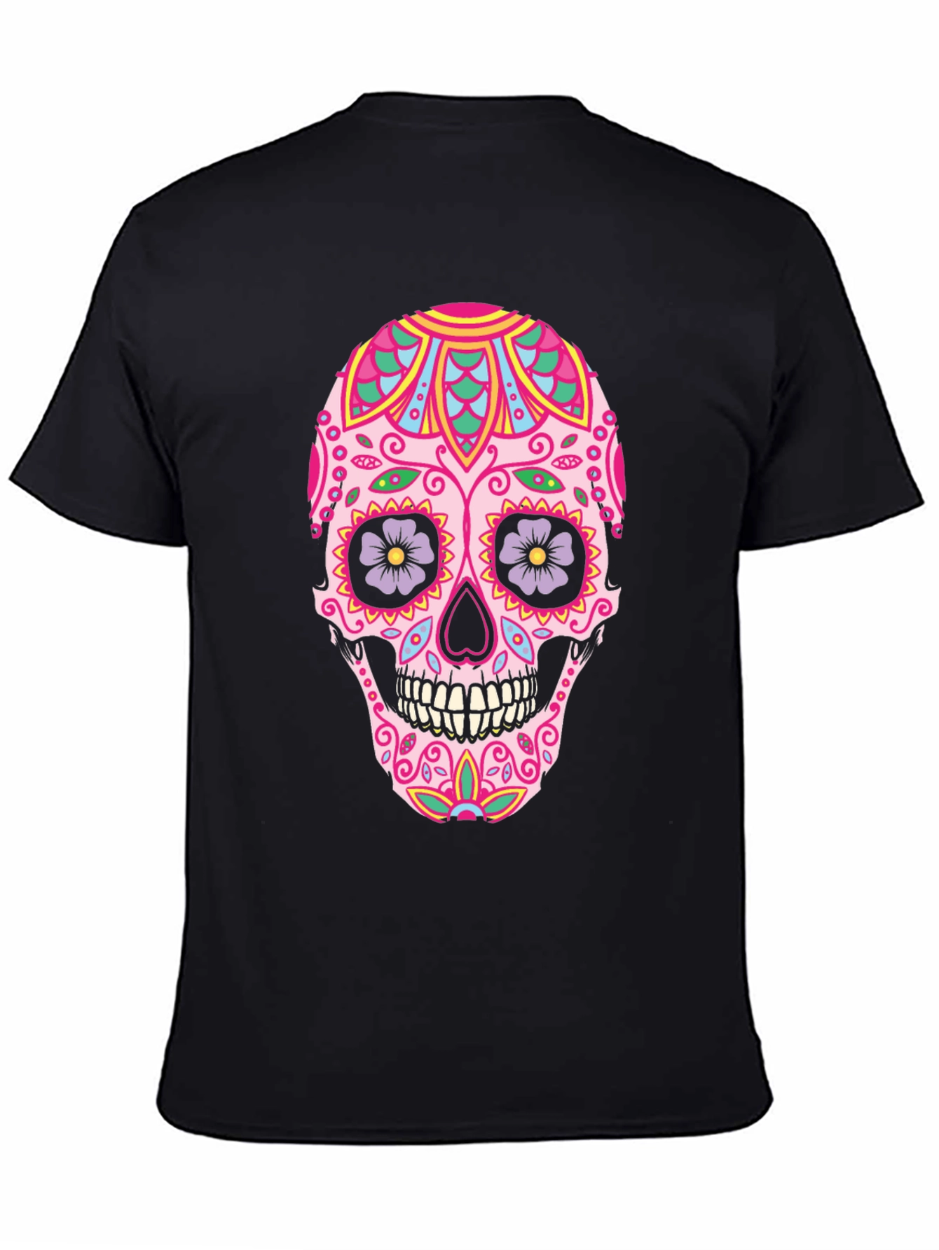 Sugar Skull Graphic Tee - Day of the Dead
