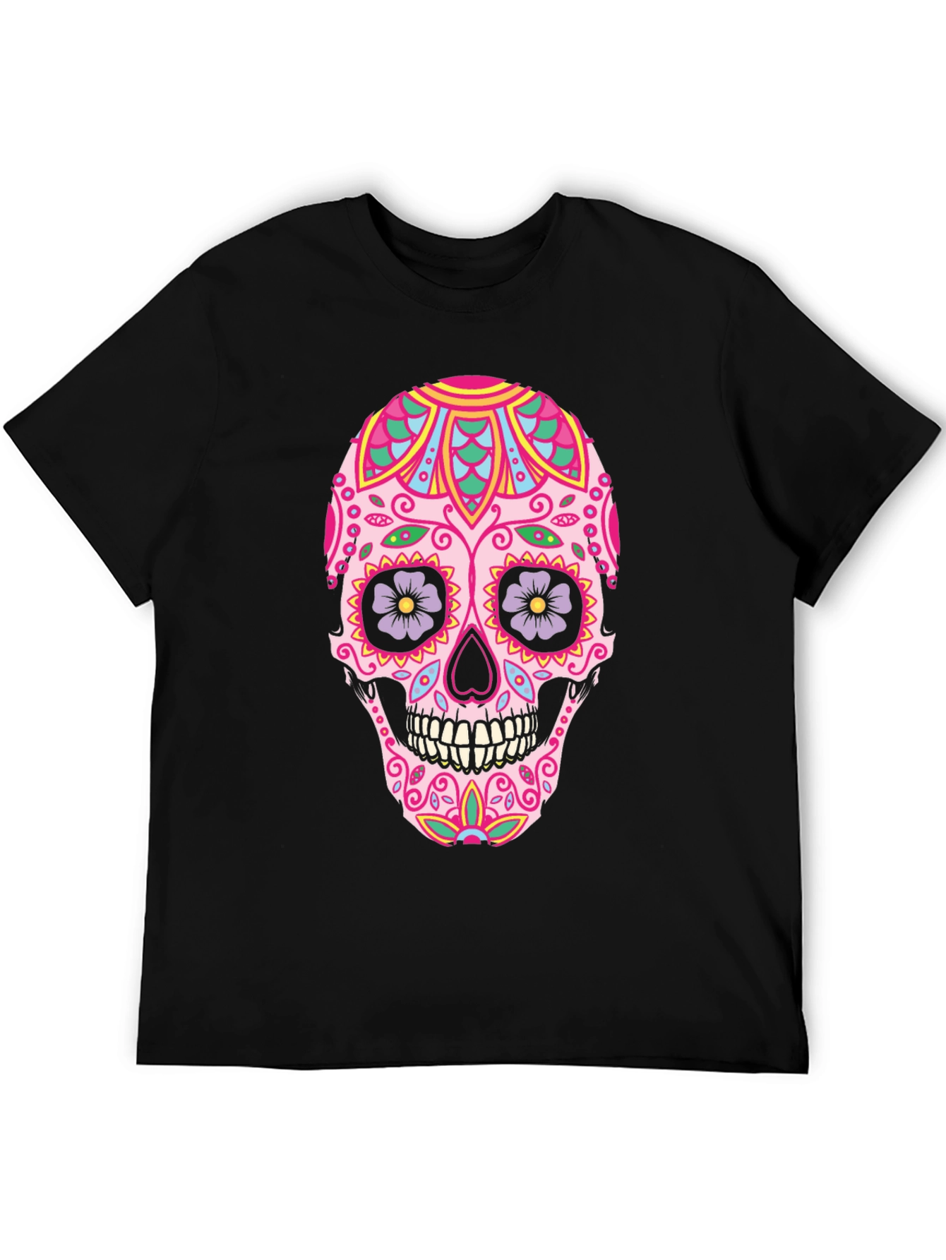 Sugar Skull Graphic Tee - Day of the Dead