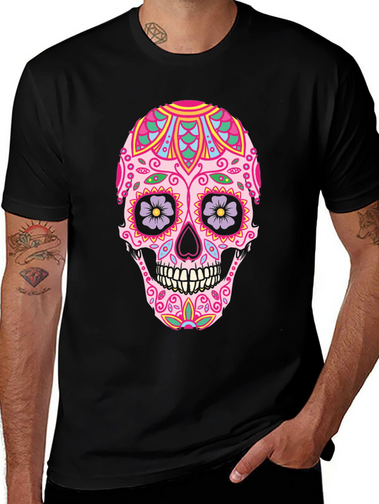 Sugar Skull Graphic Tee - Day of the Dead