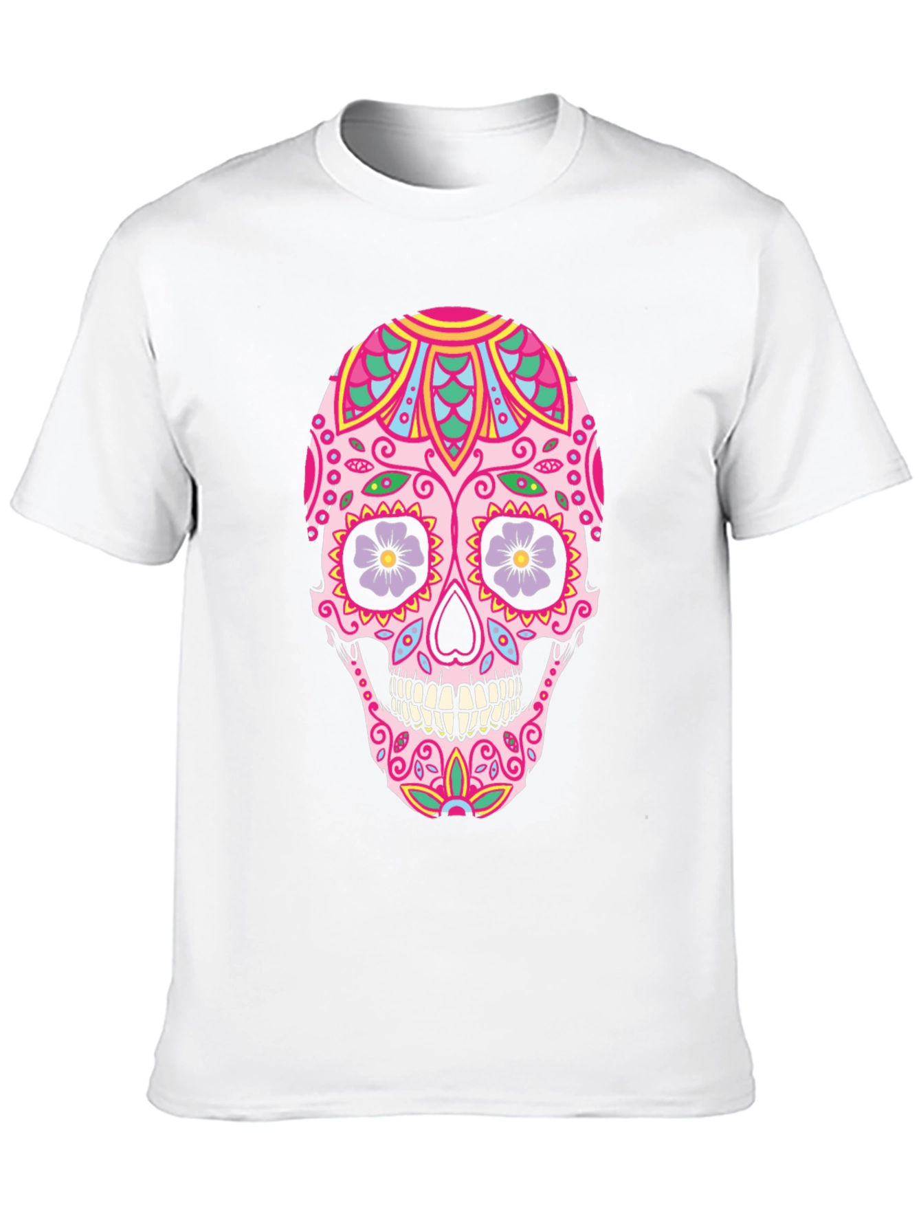 Sugar Skull Graphic Tee - Day of the Dead