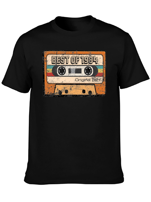 Best of 1984 Cassette Tape Graphic T-Shirt