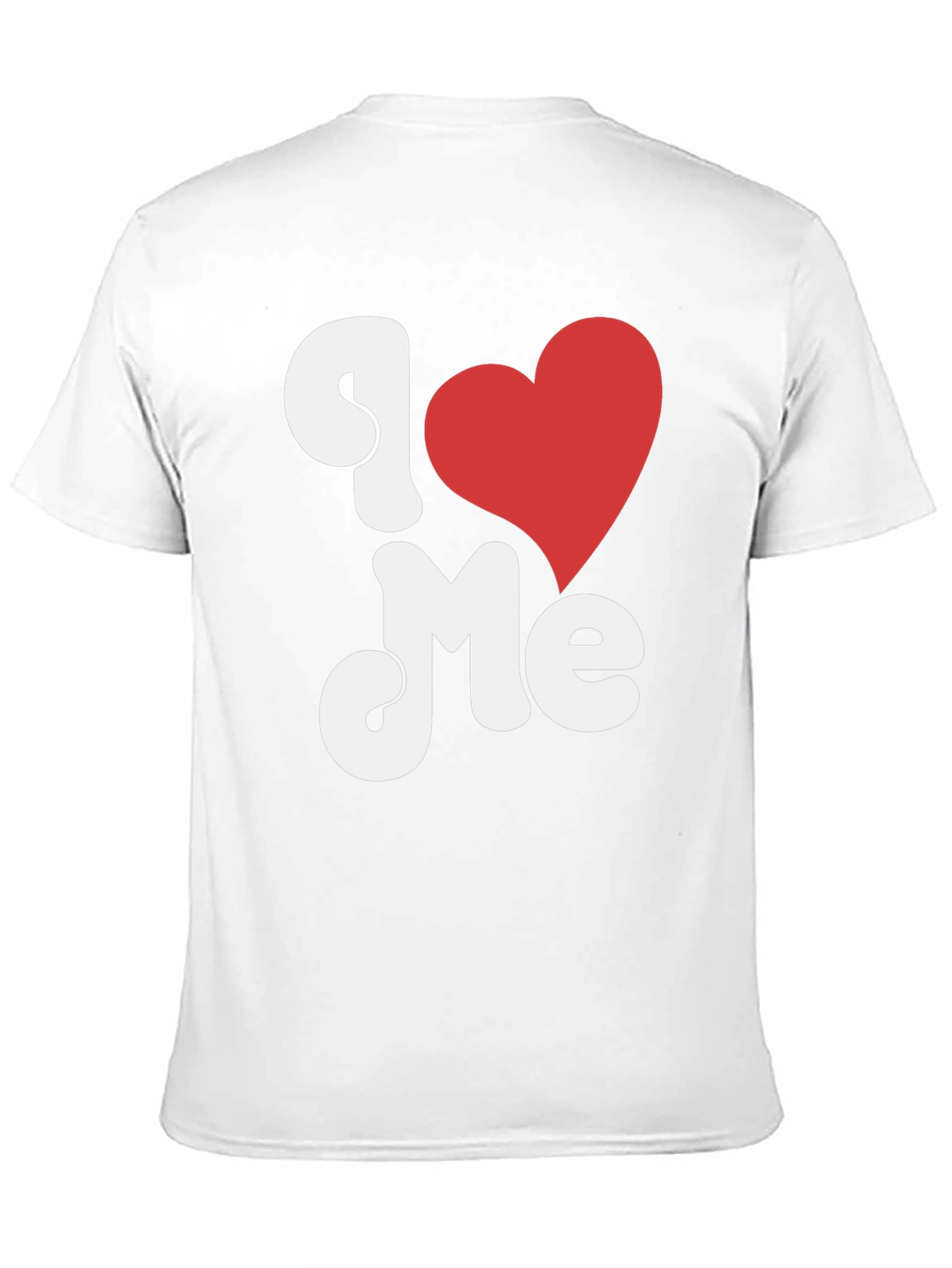 I Heart Me Black Graphic Tee