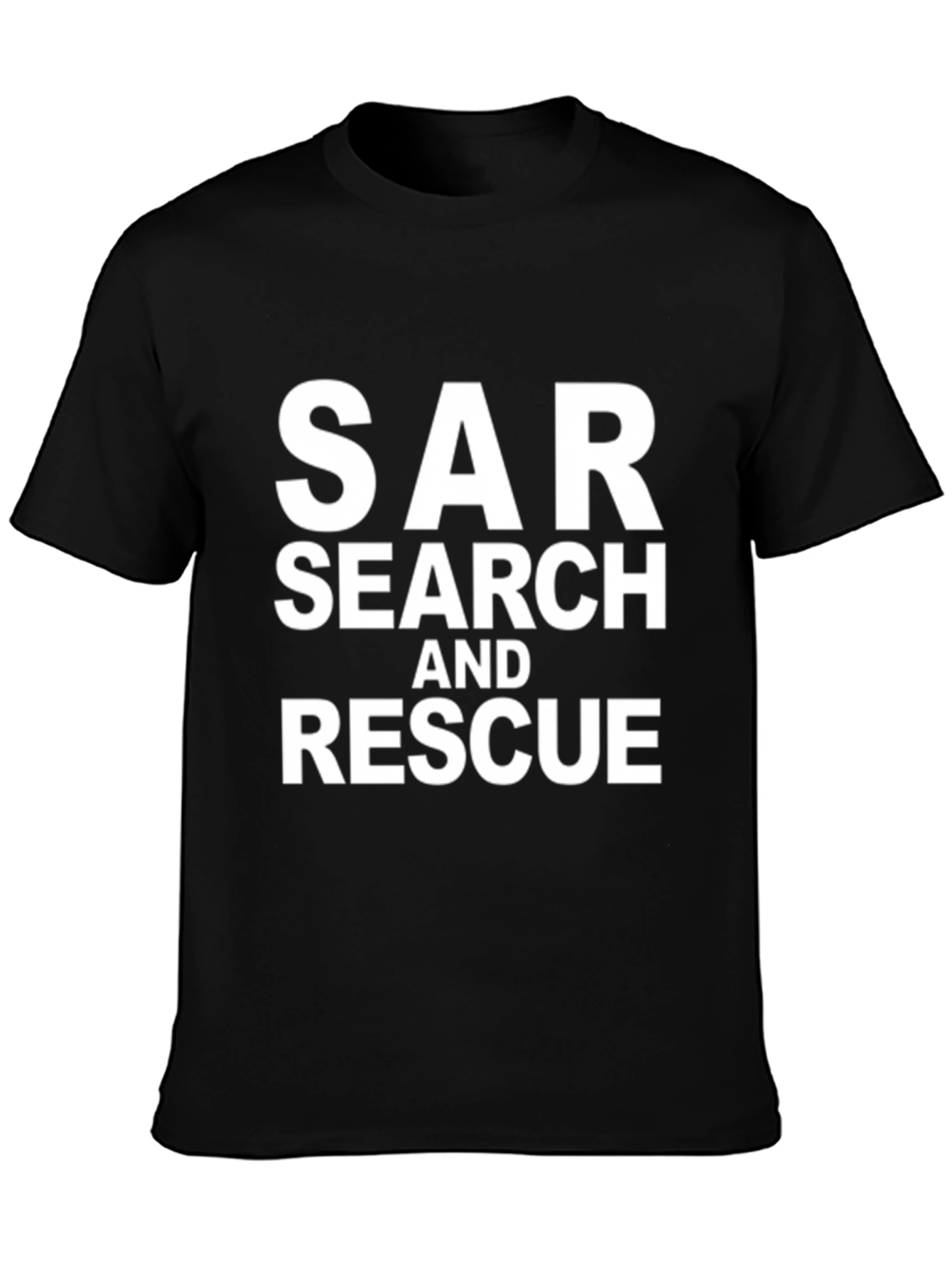 SAR Search and Rescue Crewneck T-Shirt