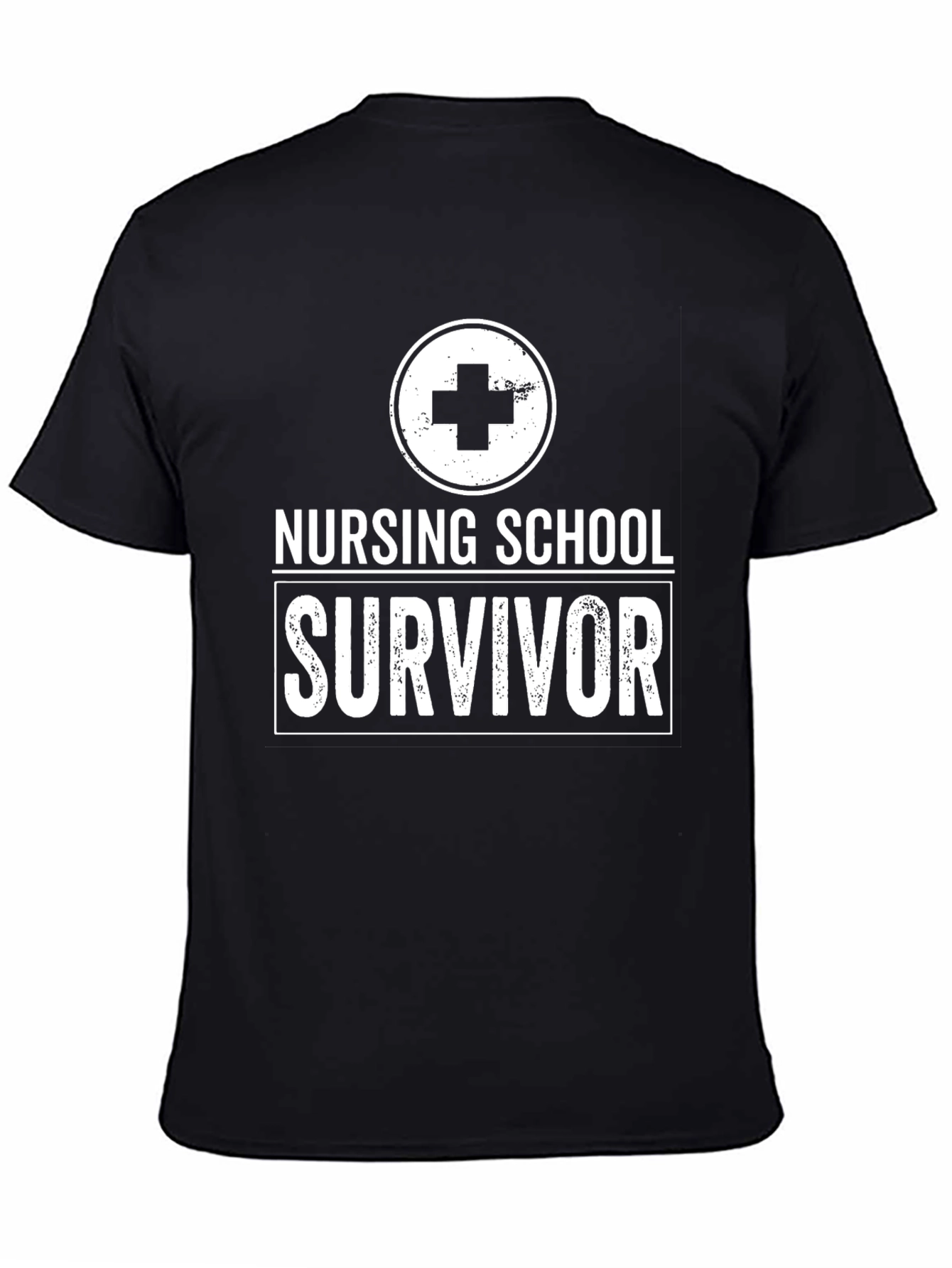 Nursing School Survivor Graphic Tee