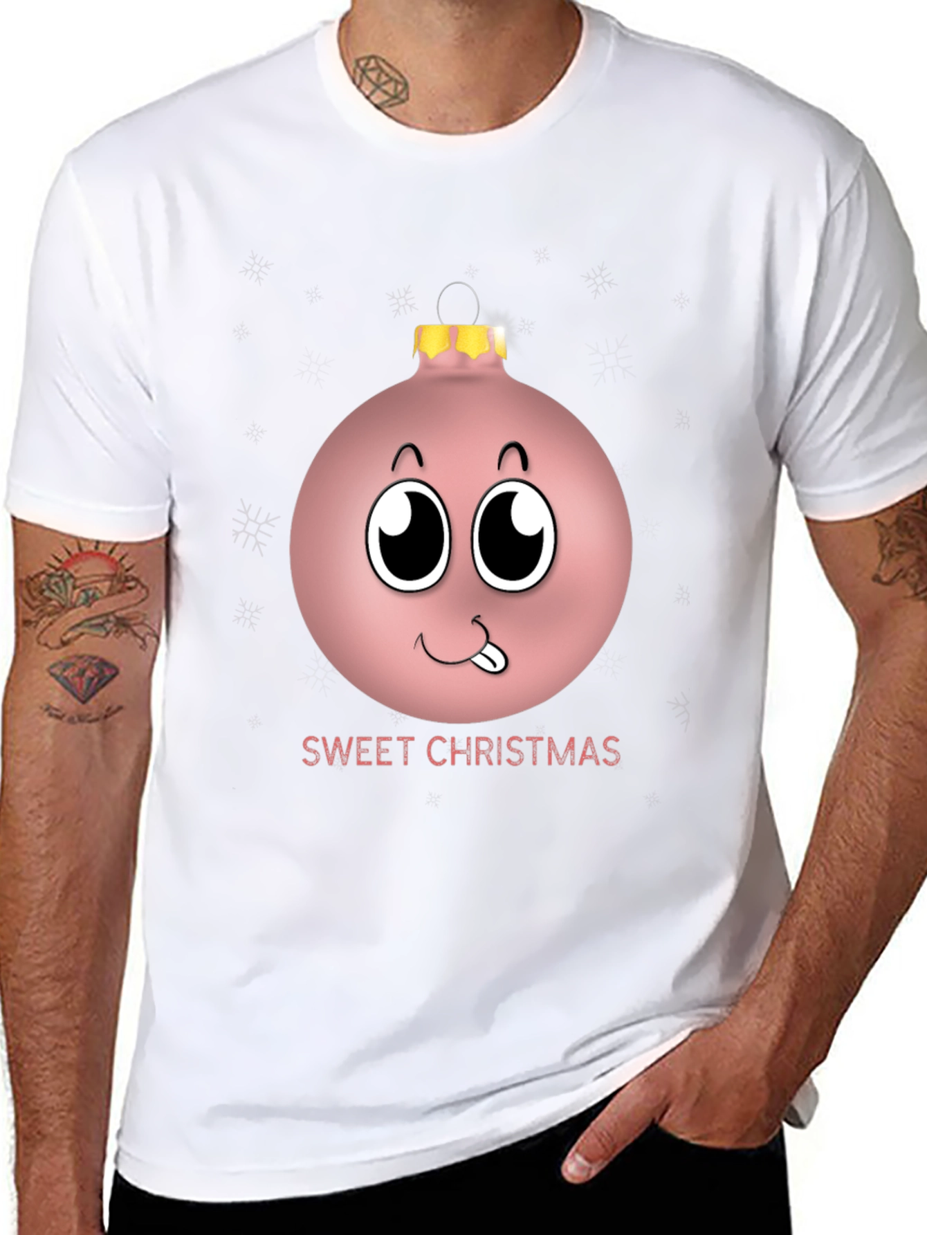 Sweet Christmas Ornament Graphic T-Shirt