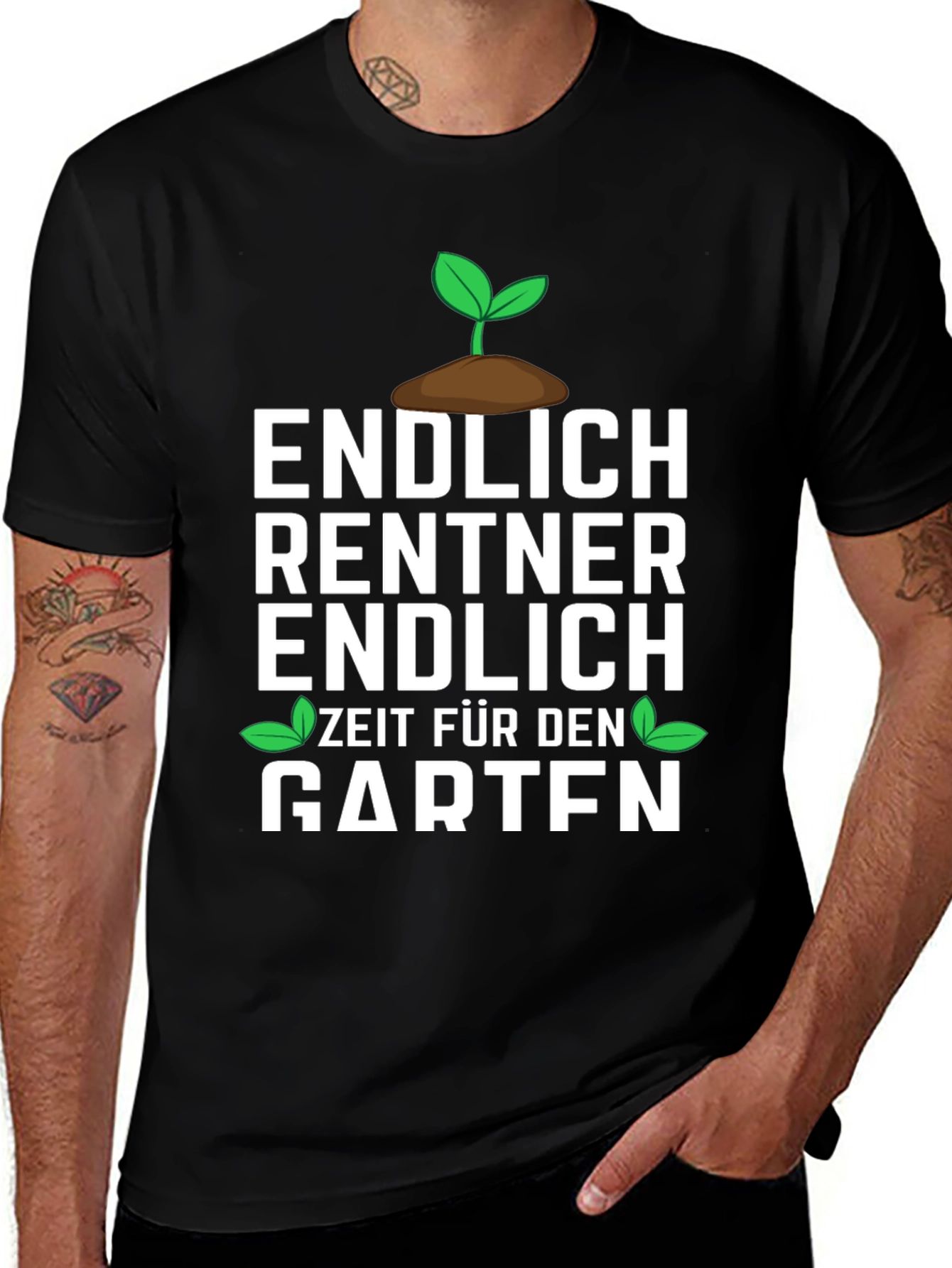 Finally Retired Gardener T-Shirt